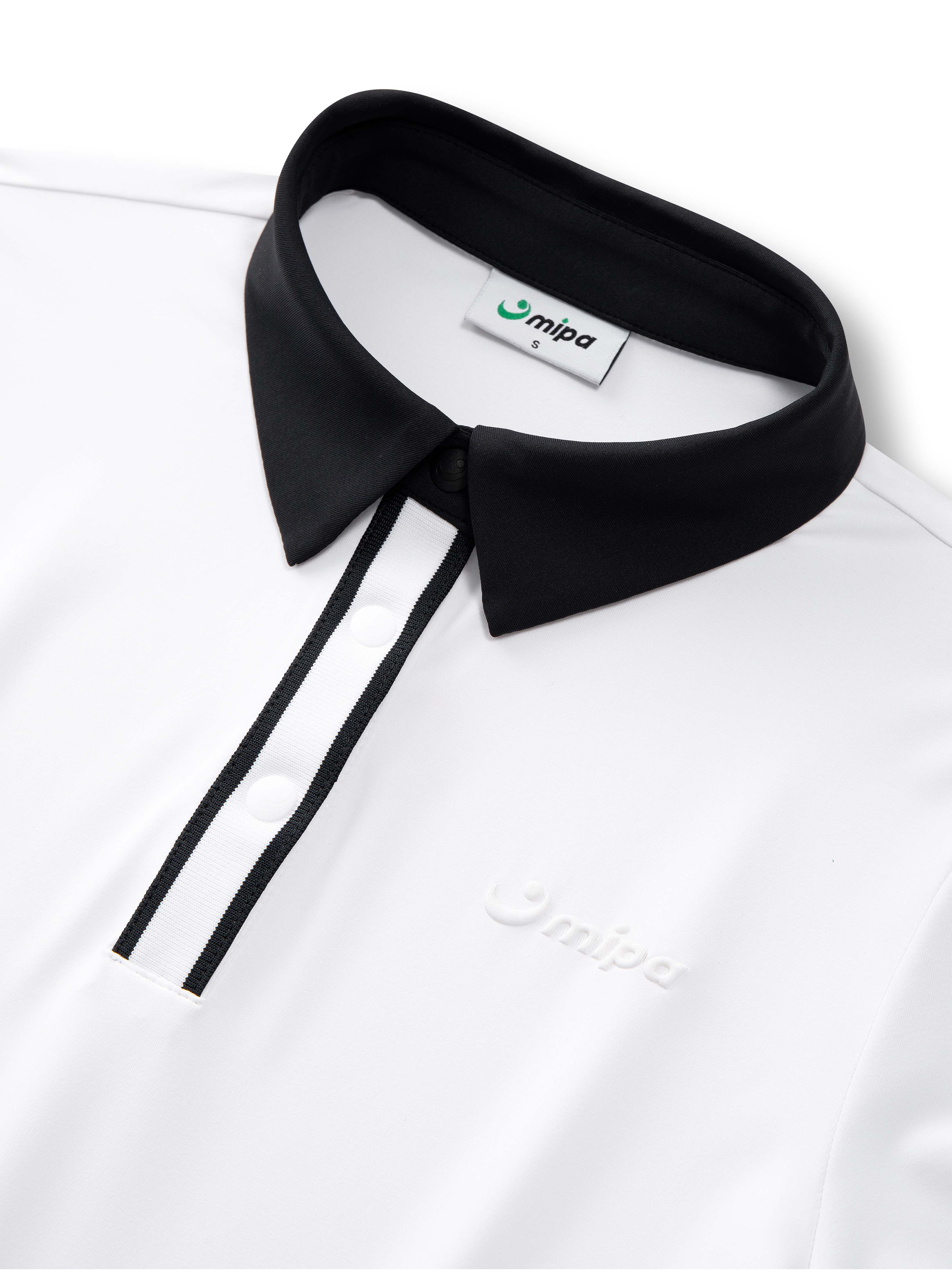 Lara Top - Women's Golf Polo Shirt (White)