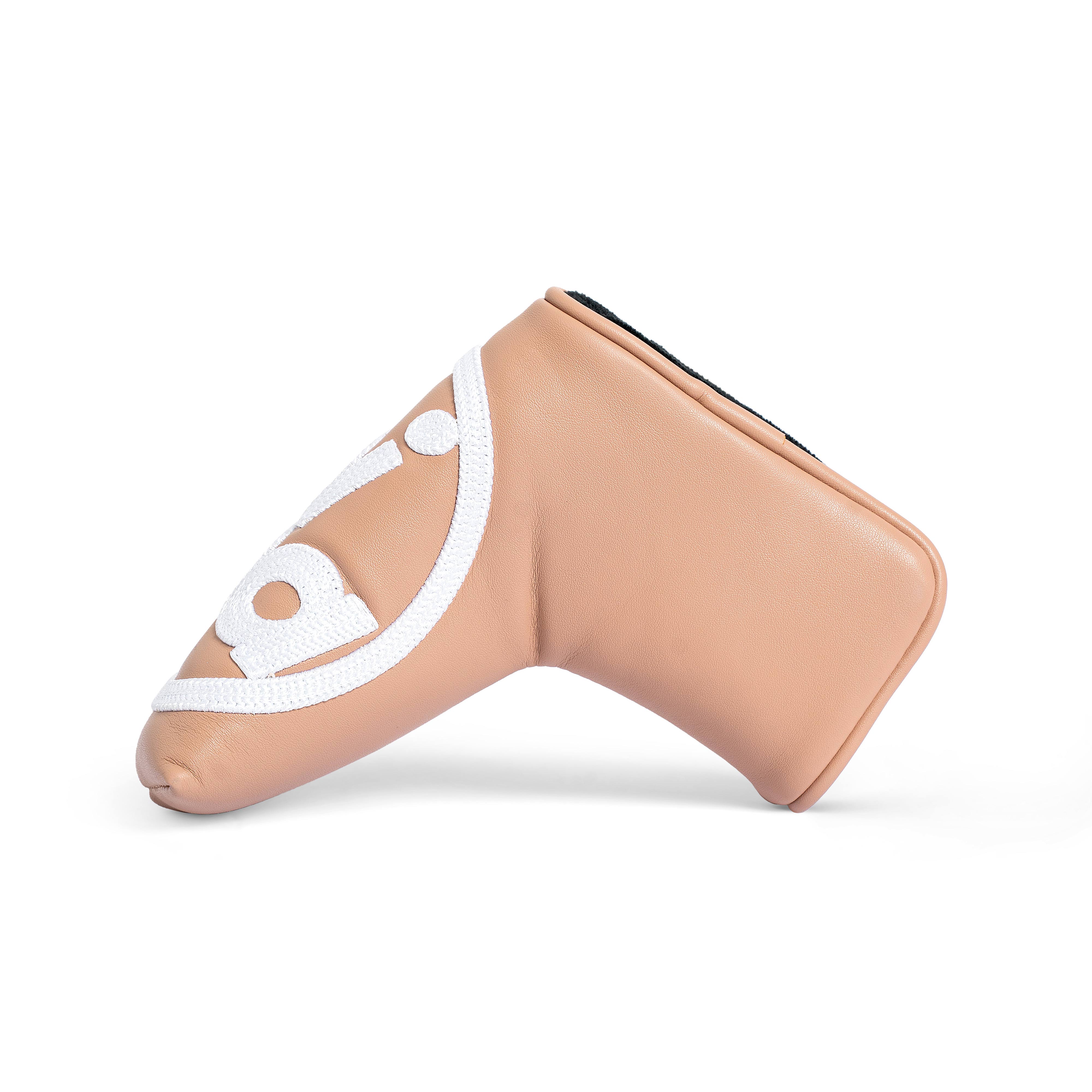Putter Head Cover - Beige