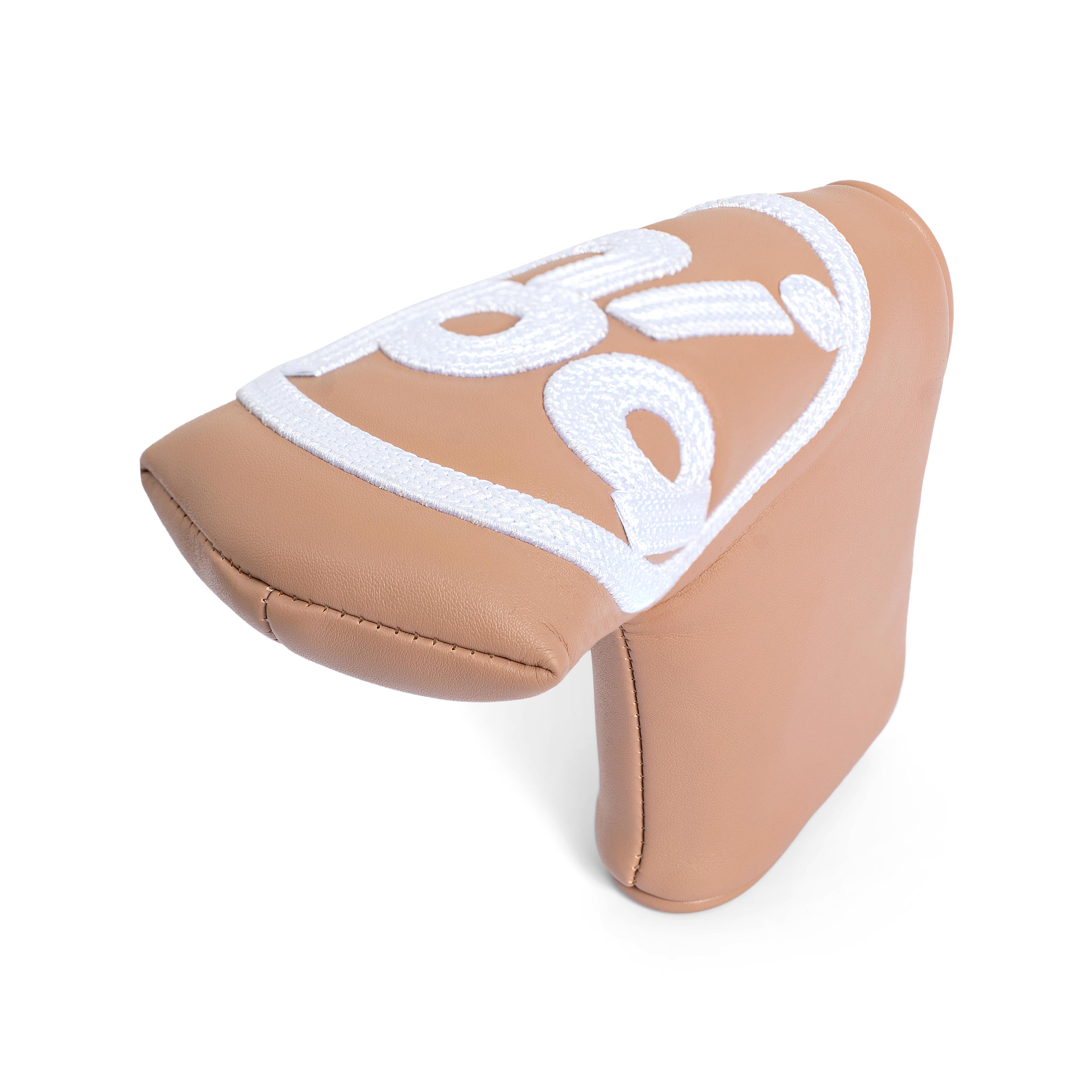 Putter Head Cover - Beige