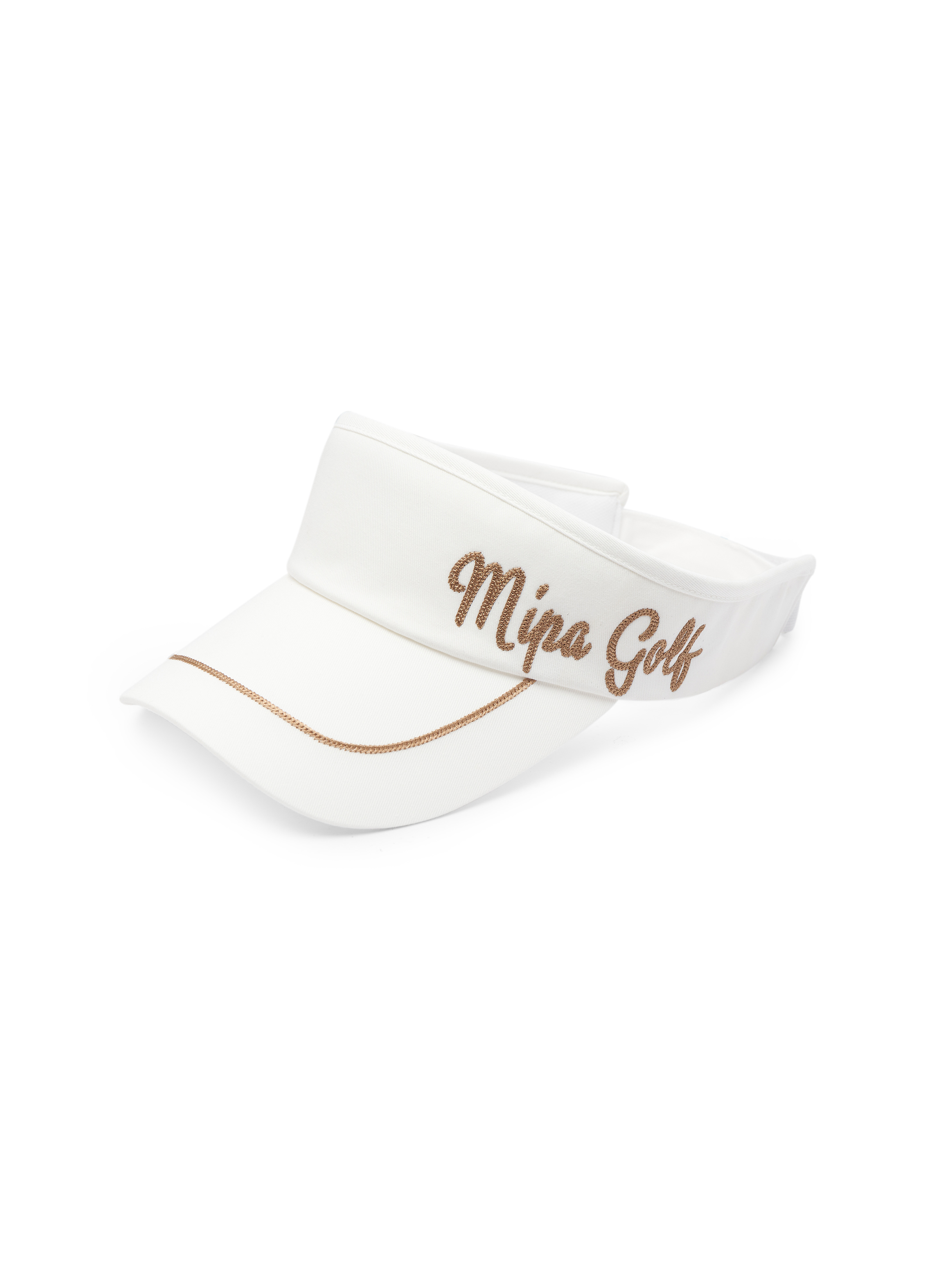 Caryln Visor - White Brown