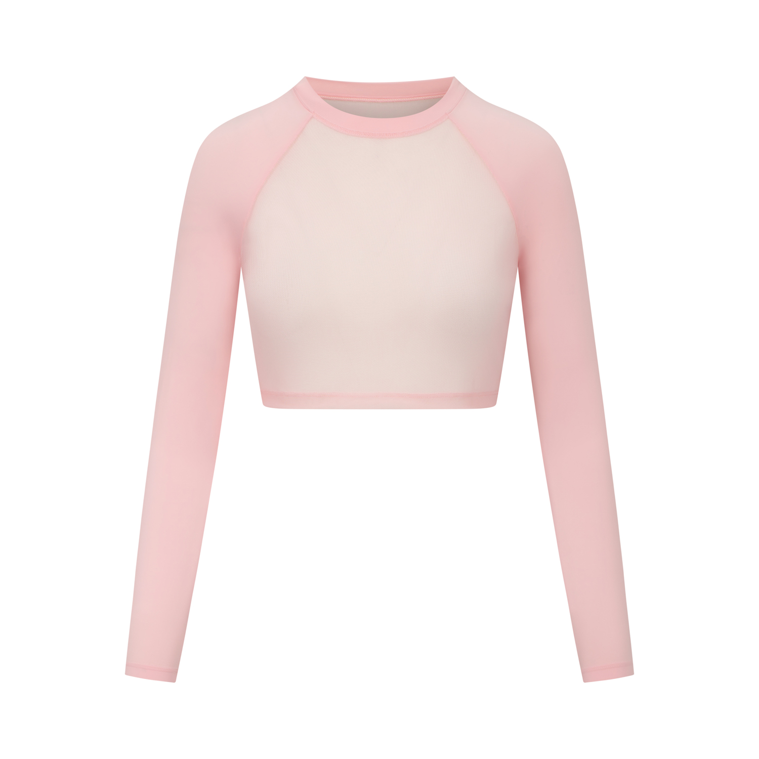 UV Shield Baselayer - Women's Long Sleeve Golf Shirt (Croptop)