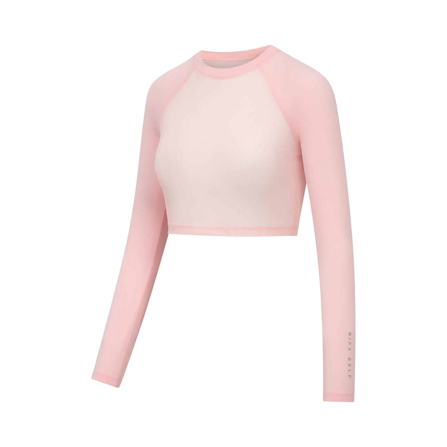UV Shield Baselayer - Women's Long Sleeve Golf Shirt (Croptop)