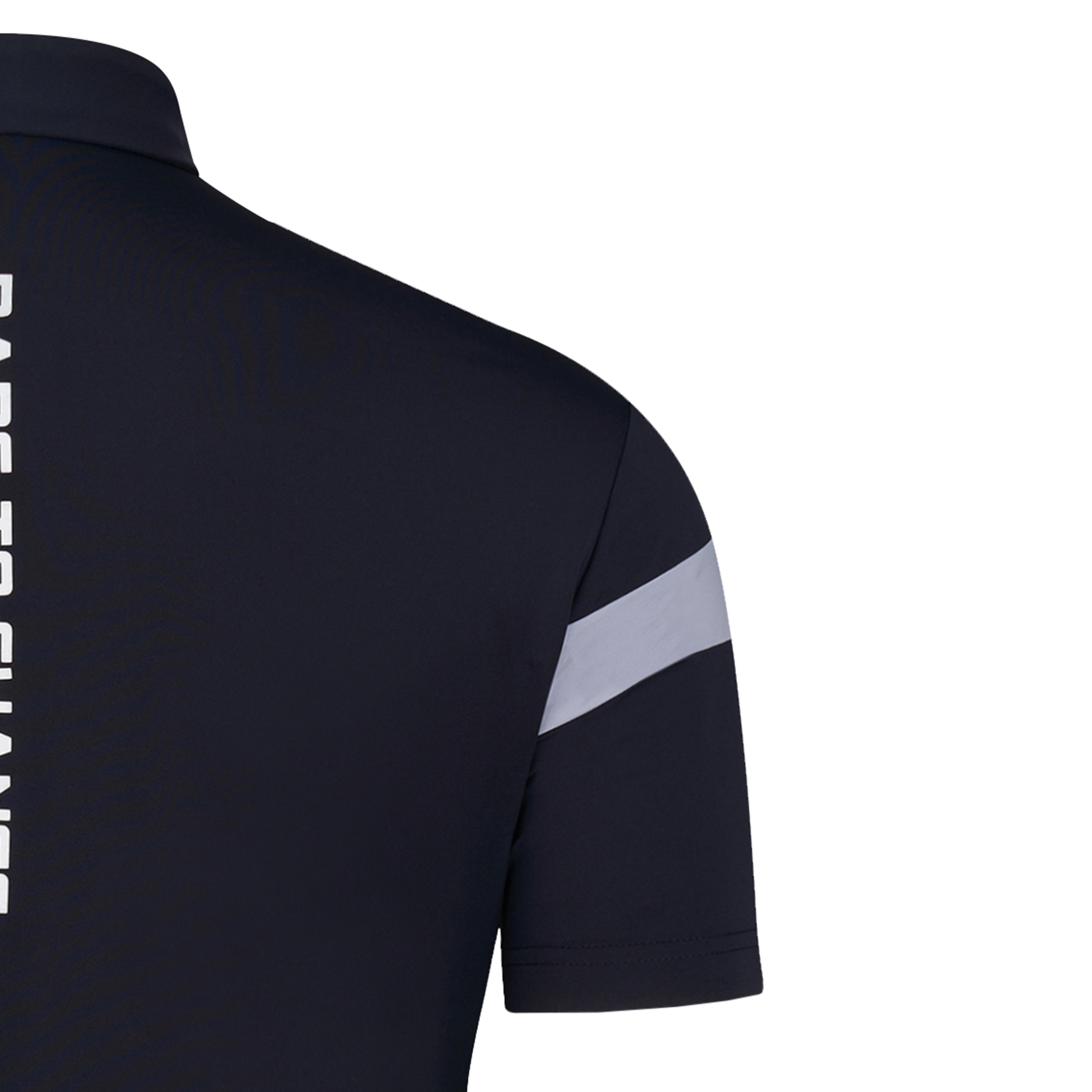 Lauren Top - Men’s Golf Polo Shirt (Black Grey)