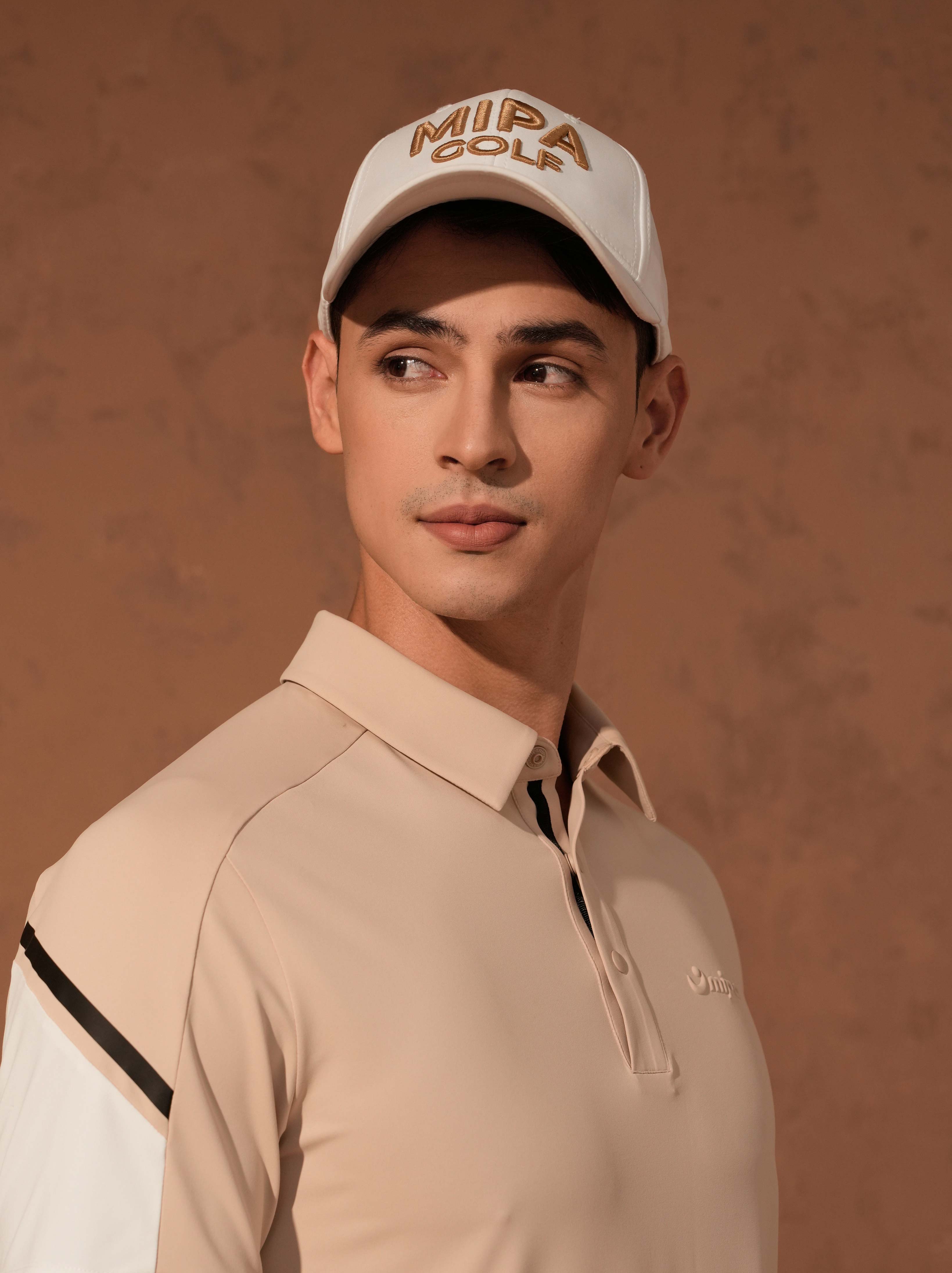 Jaden Cap - White Brown
