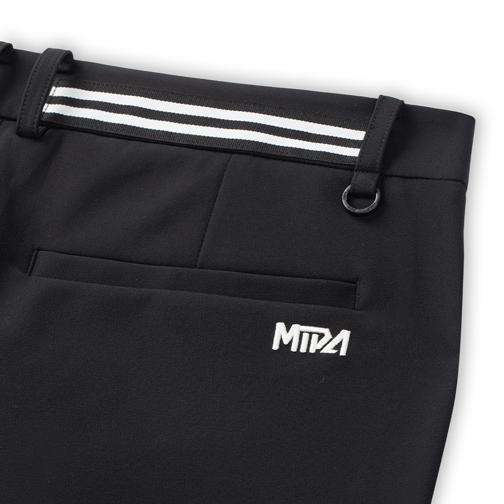 Black Liam Bottom - Men's Golf Pants