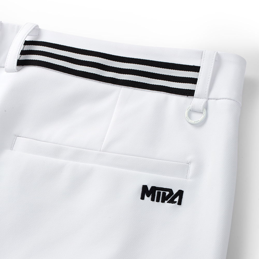 White Liam Bottom - Men's Golf Pants