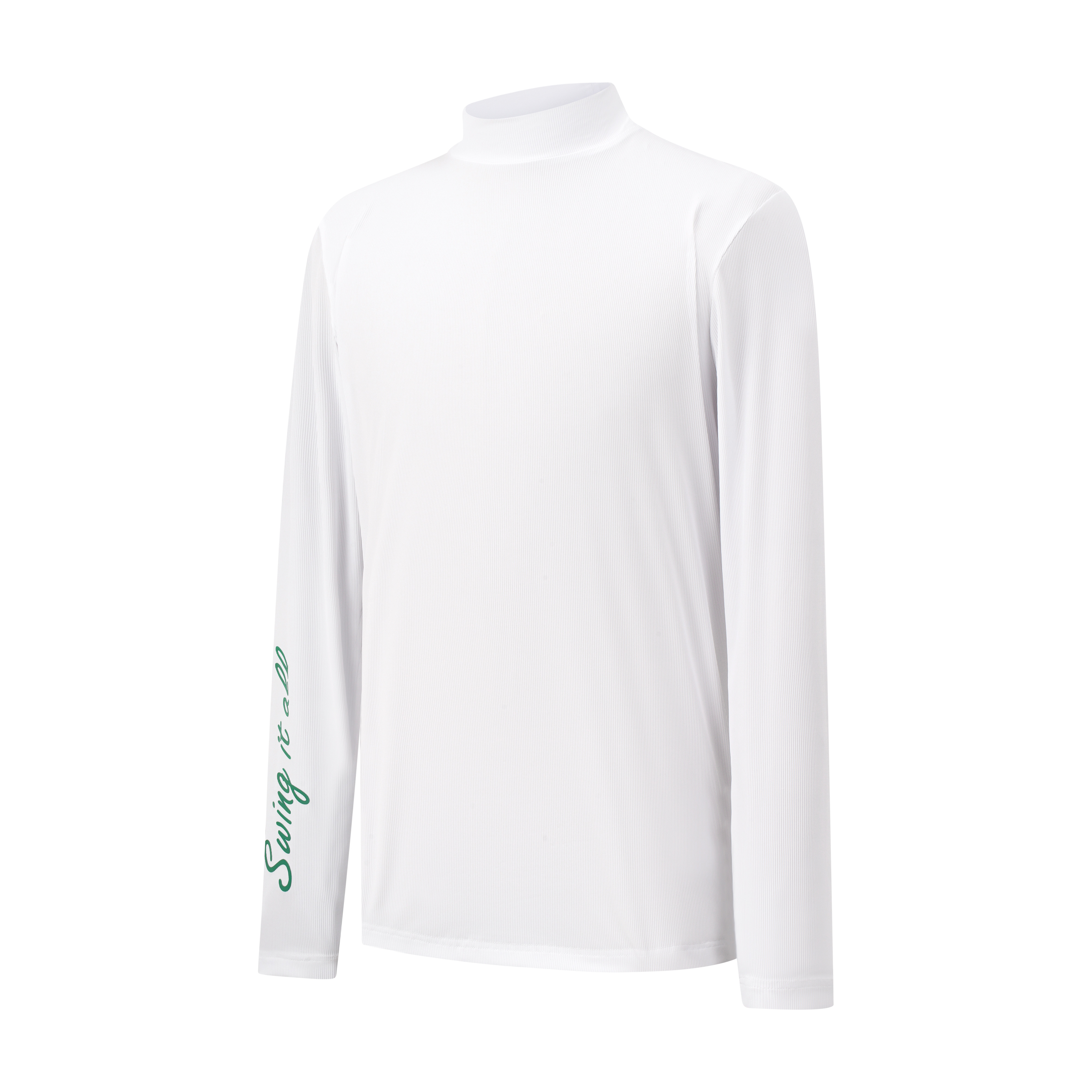 Louis Top - Men's Long Sleeve Golf Shirt (White)