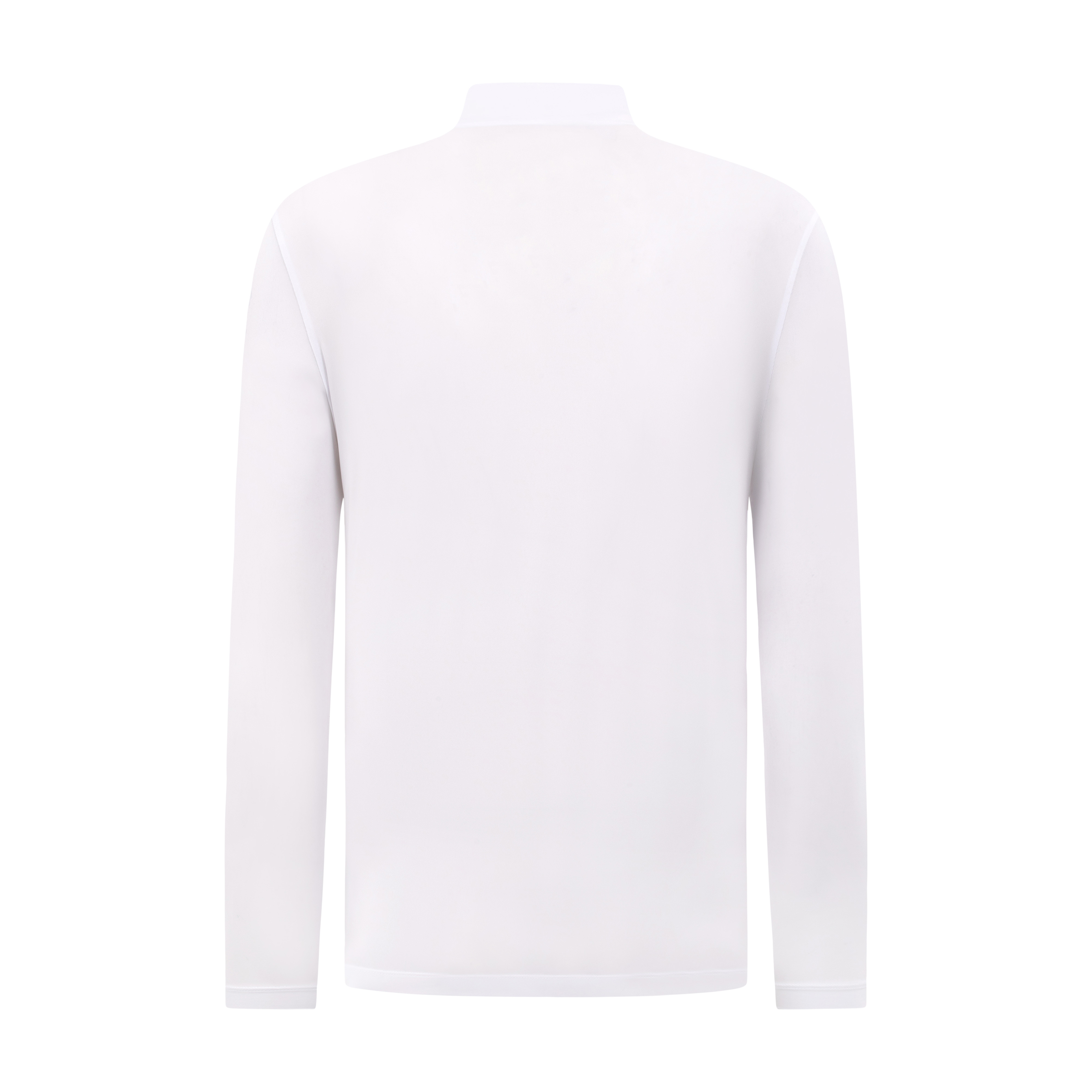 Kingsley Top - Men's Long Sleeve Golf Shirt (White)