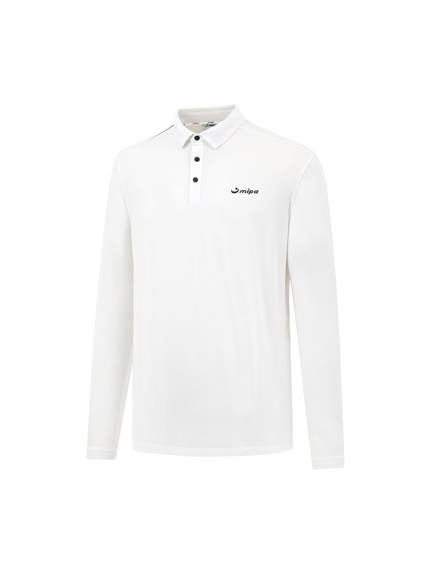 Hudson Top - Men's Long Sleeve Golf Shirt (White)