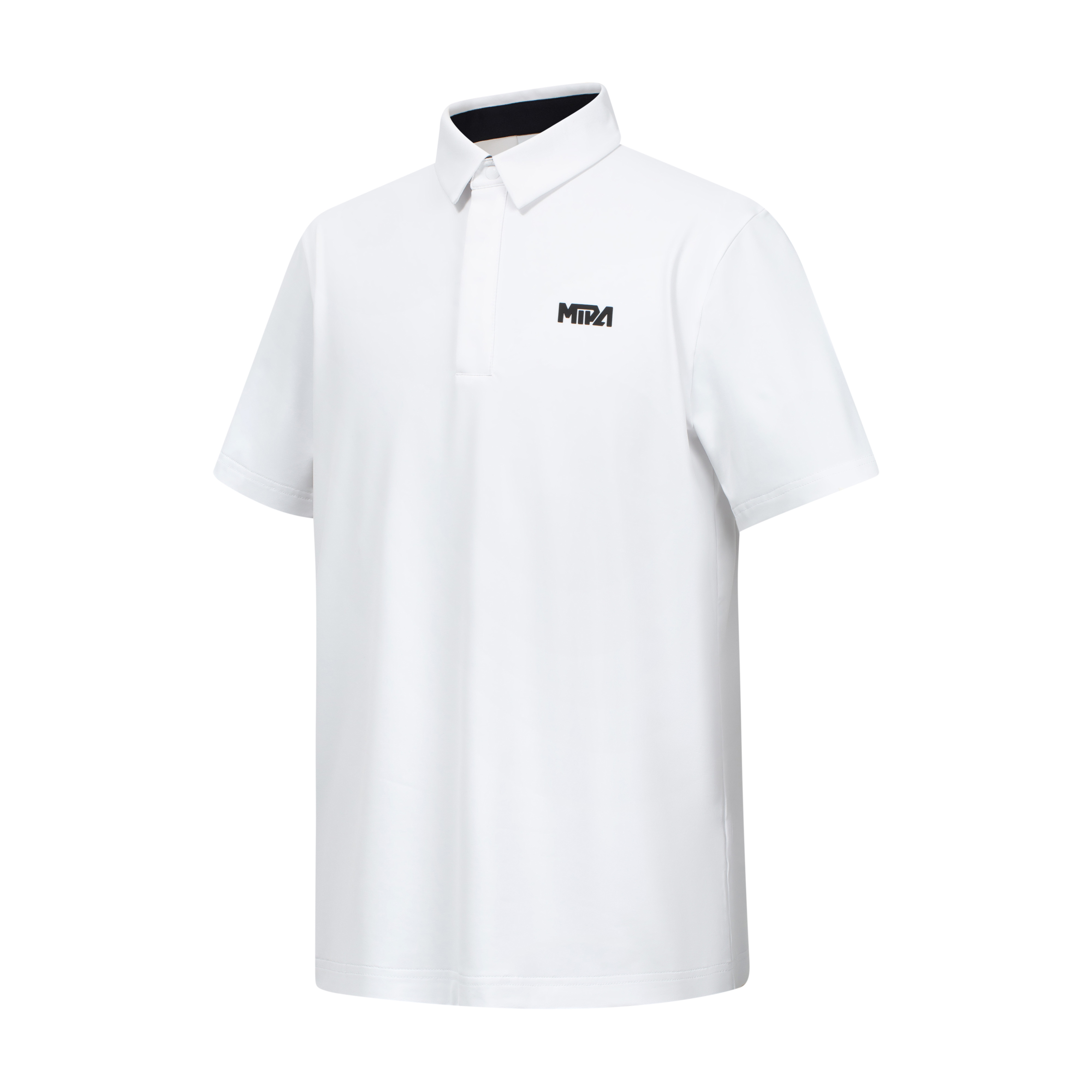 White Elias Top - Men’s Golf Polo Shirt
