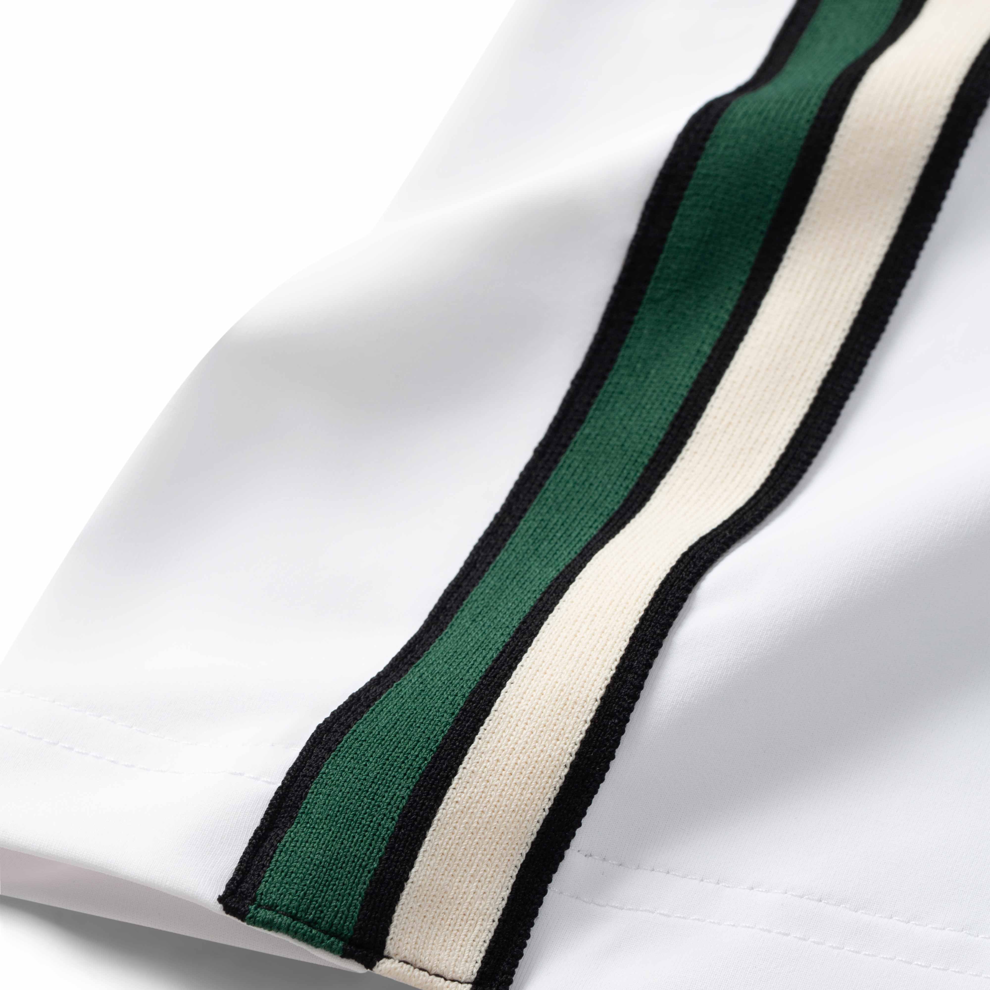 White Elias Top - Men’s Golf Polo Shirt