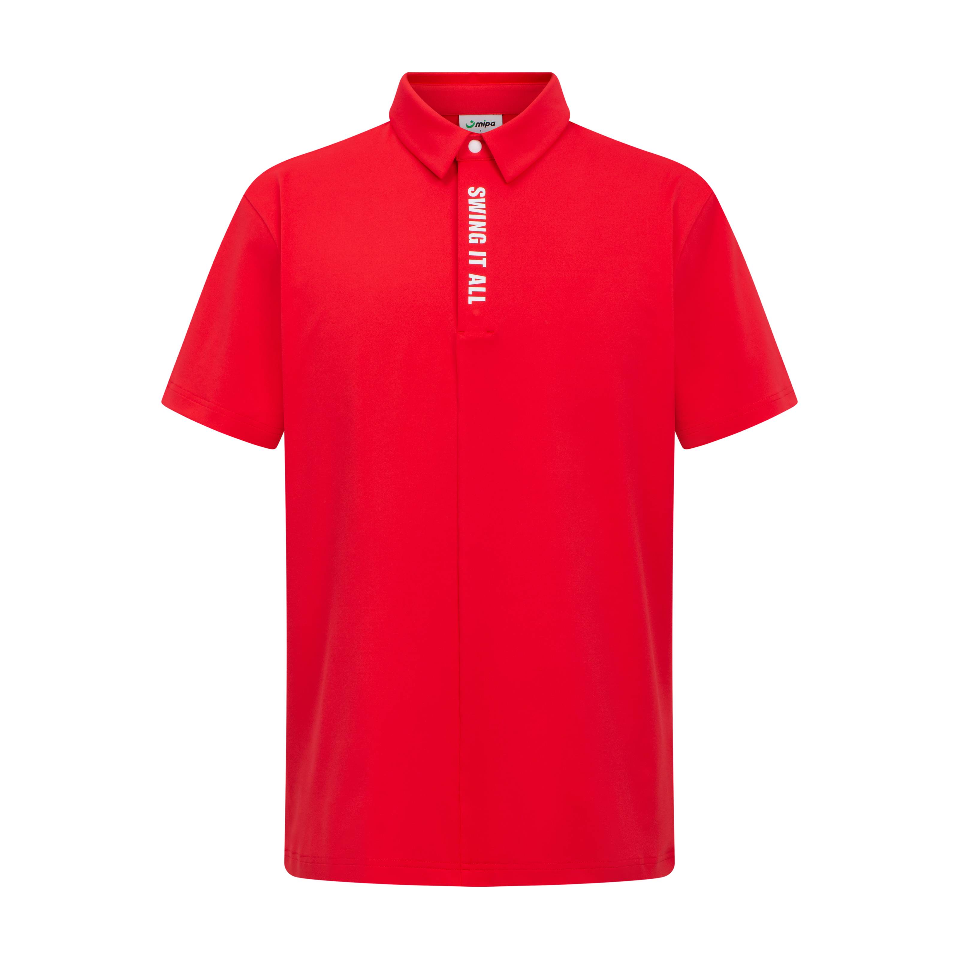 Asher Top - Men’s Golf Polo Shirt (Red)