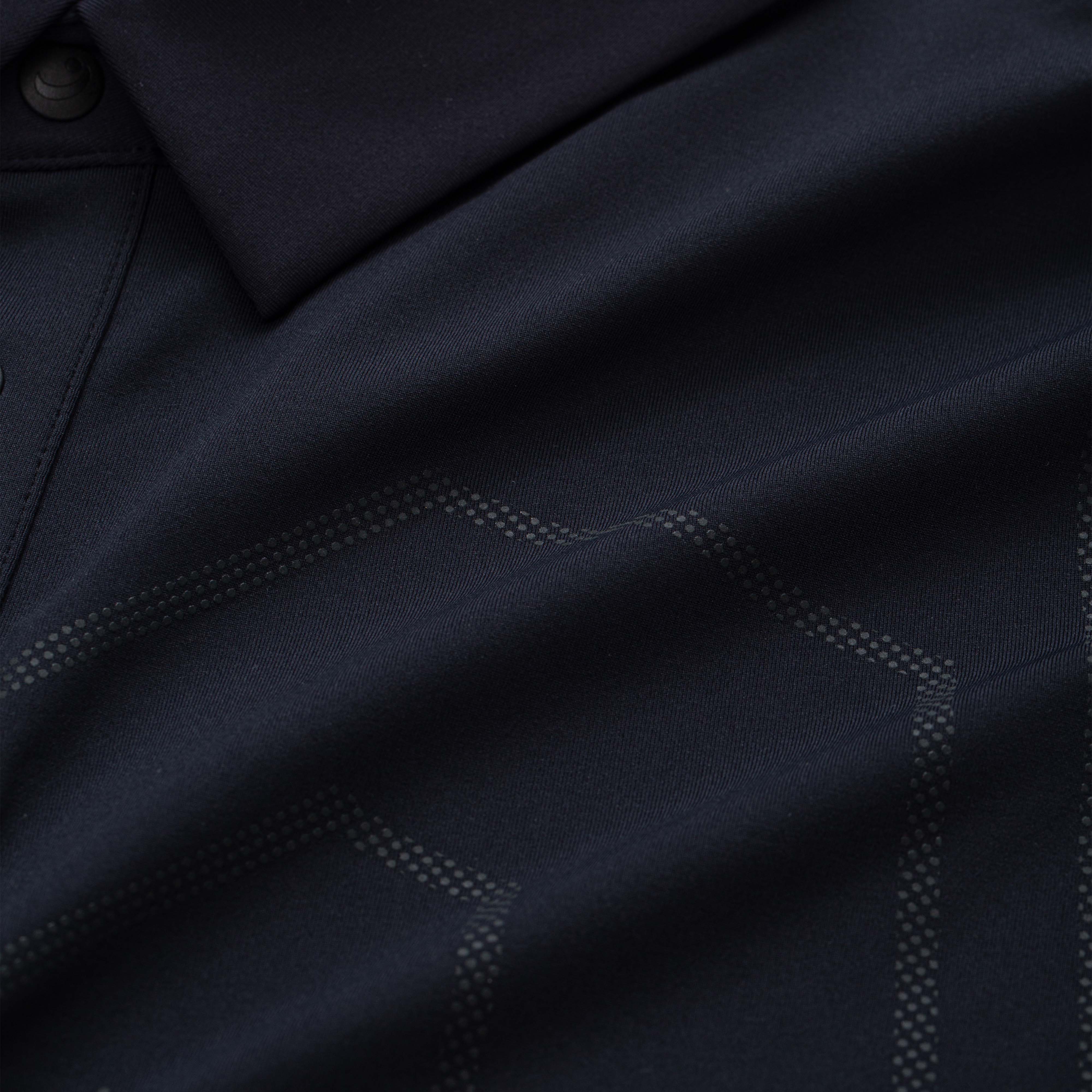 Jeffrey Top - Men’s Golf Polo Shirt (Black)
