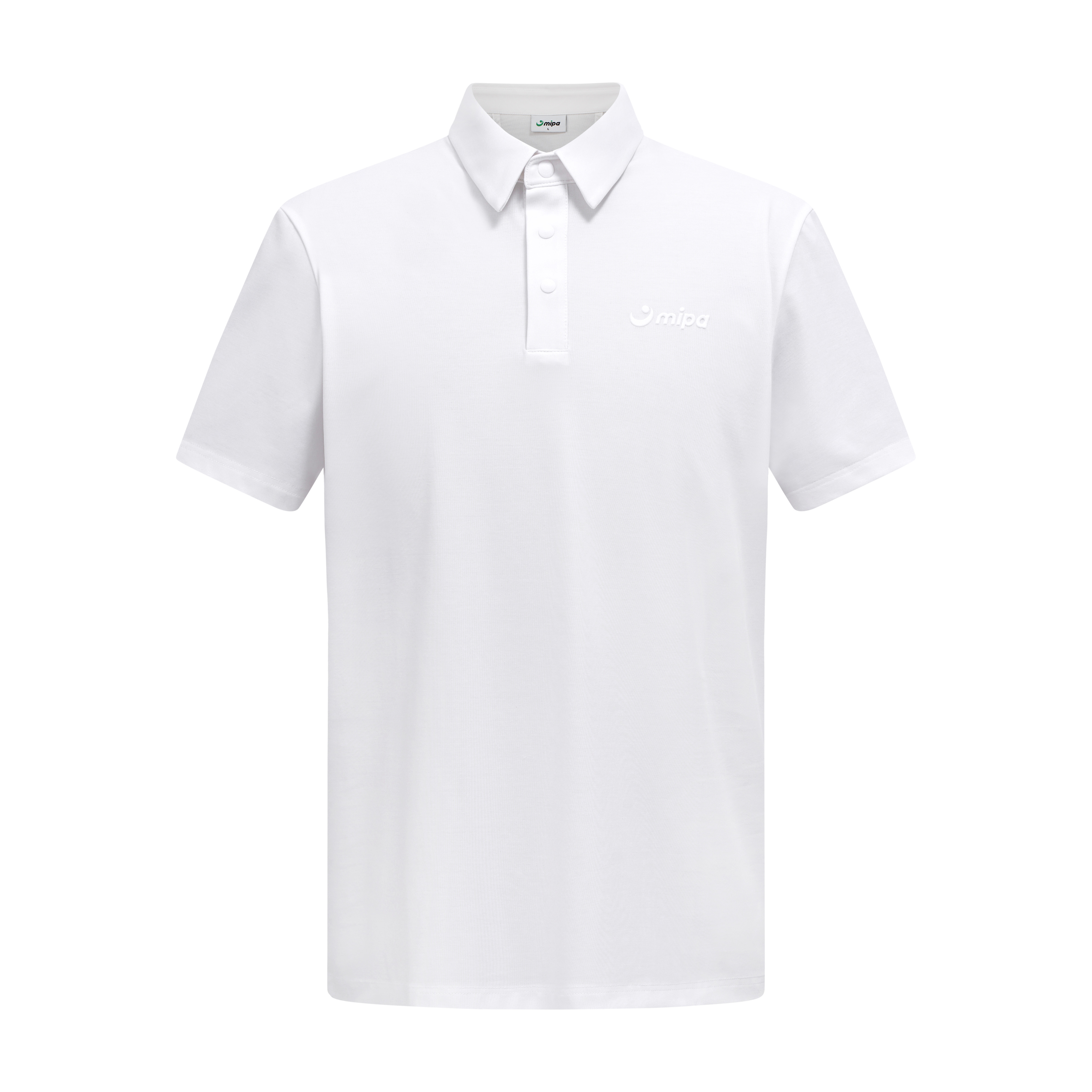 Vincent Top - Men’s Golf Polo Shirt (White)