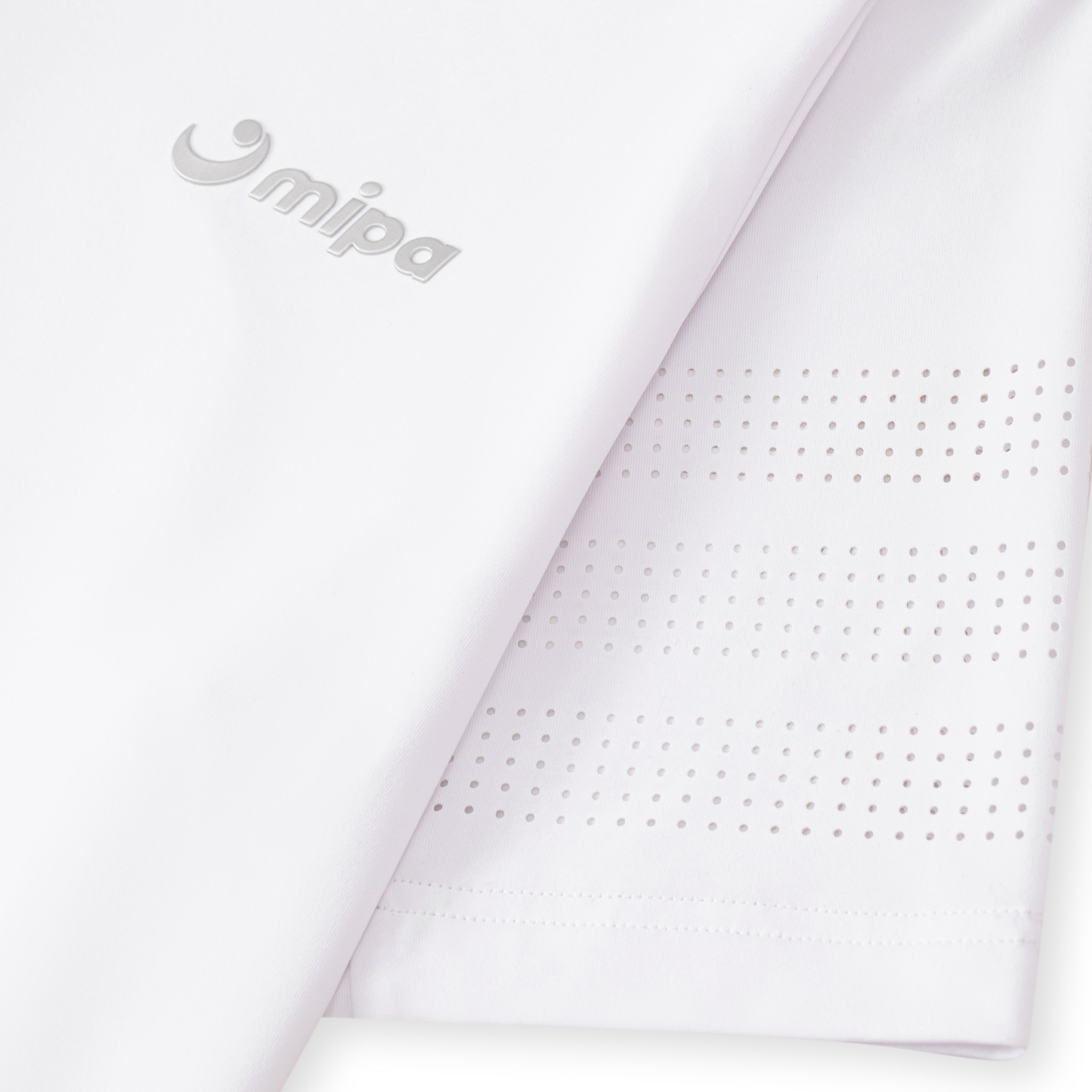Bernie Top - Men’s Golf Polo Shirt (White)