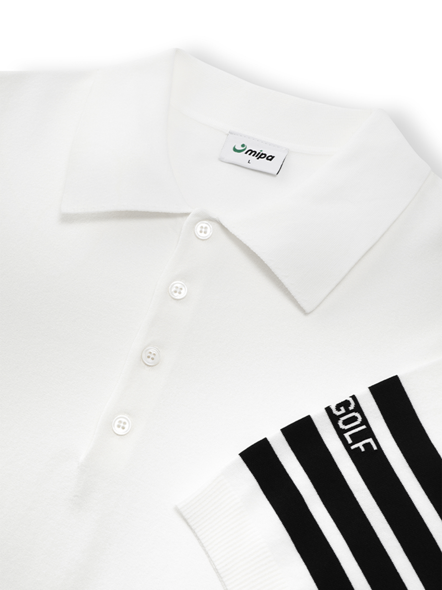 Andrew Top - Men’s Golf Polo Shirt (White)