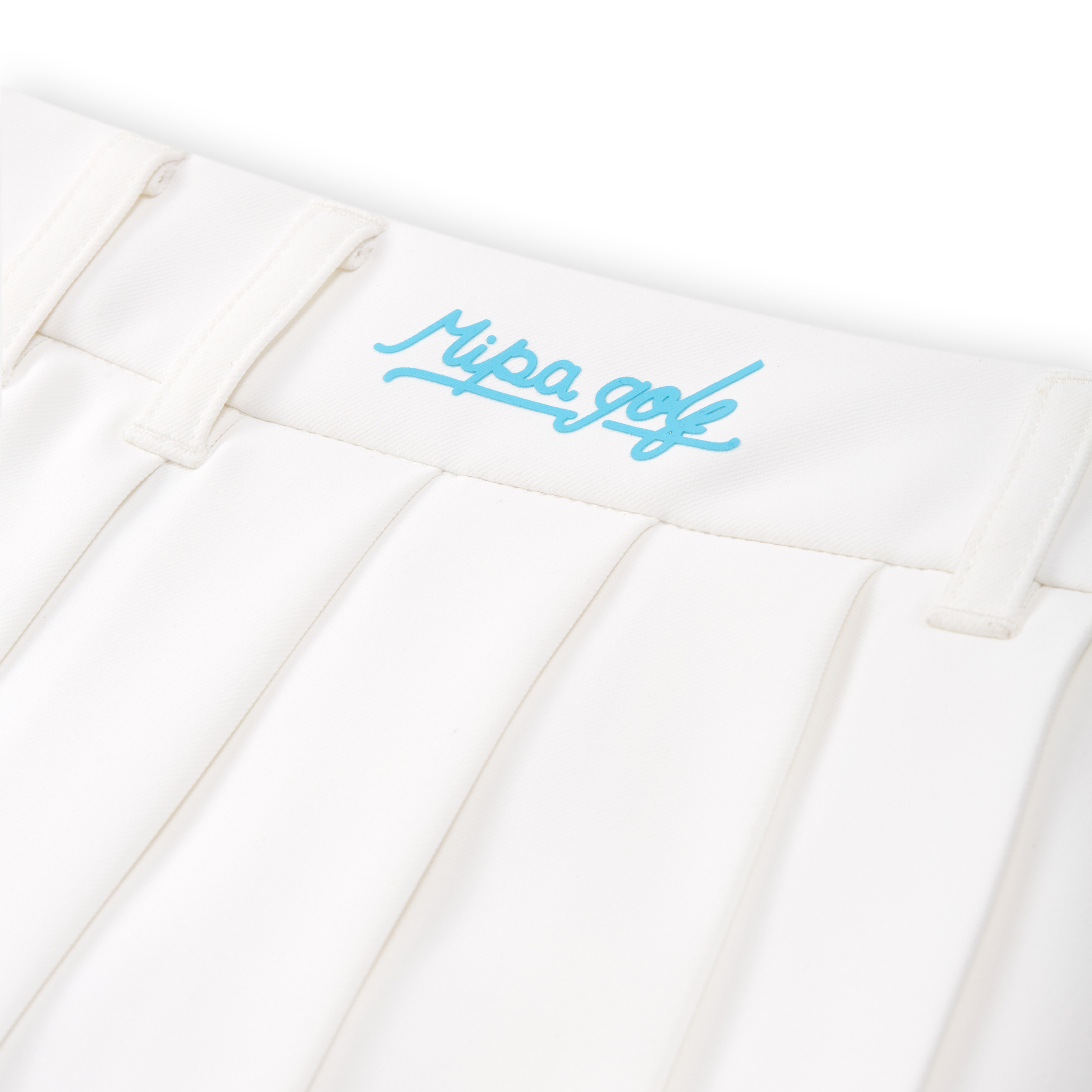 Keva Skirt - Women's Golf Skirt (White Blue)