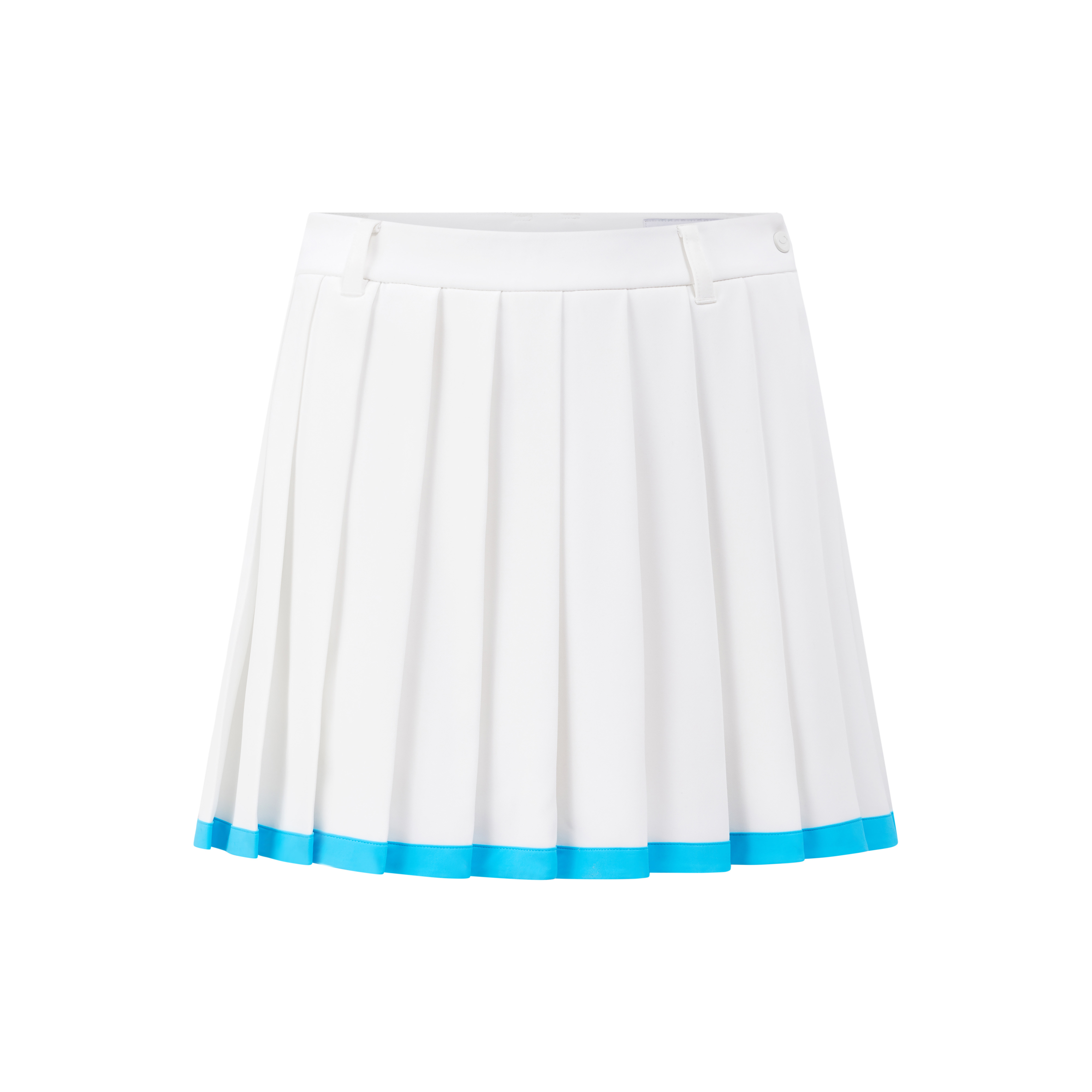 Keva Skirt - Women's Golf Skirt (White Blue)