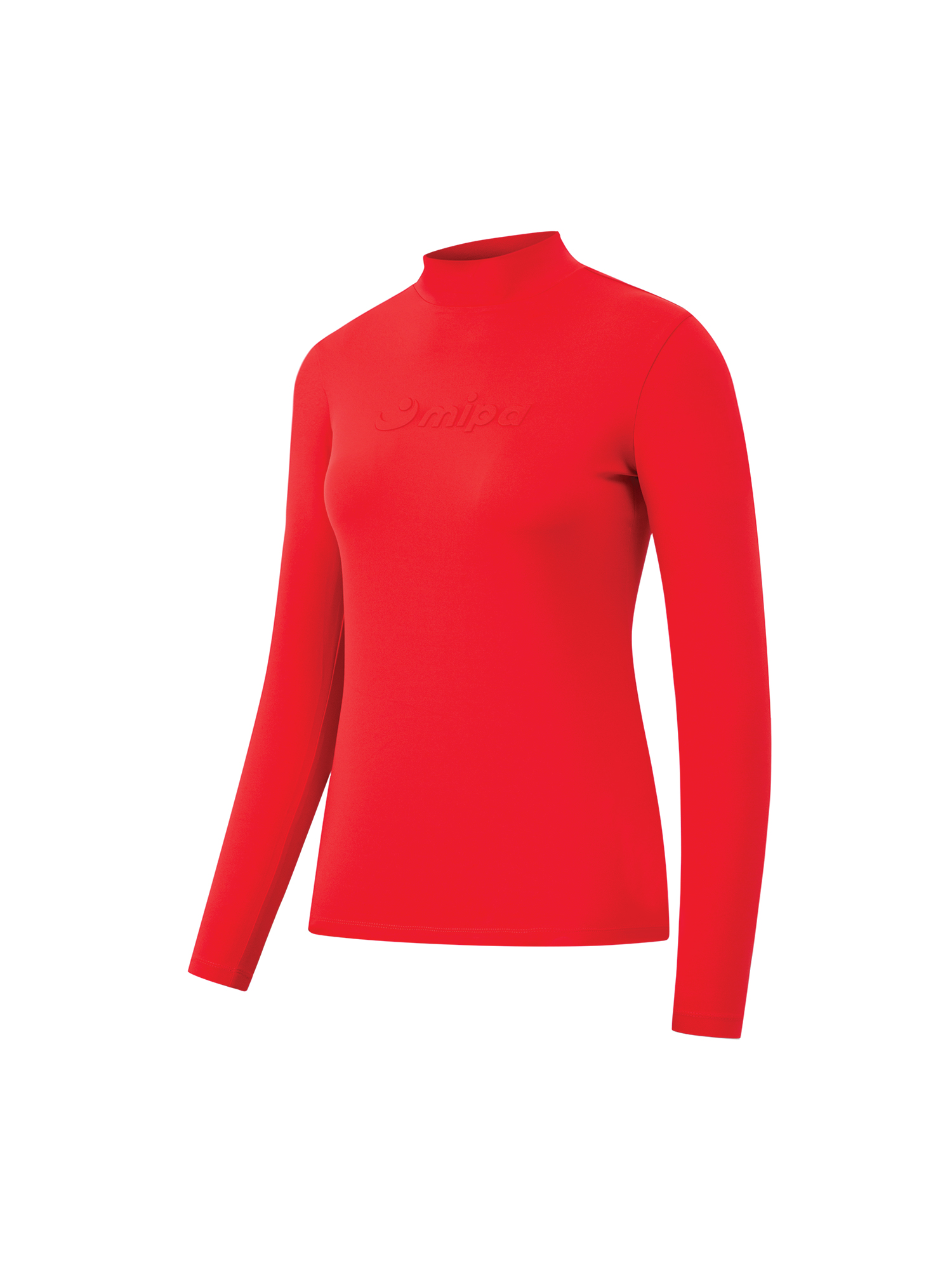 Lia Top - Women's Long-sleeved Golf Shirt (Red)