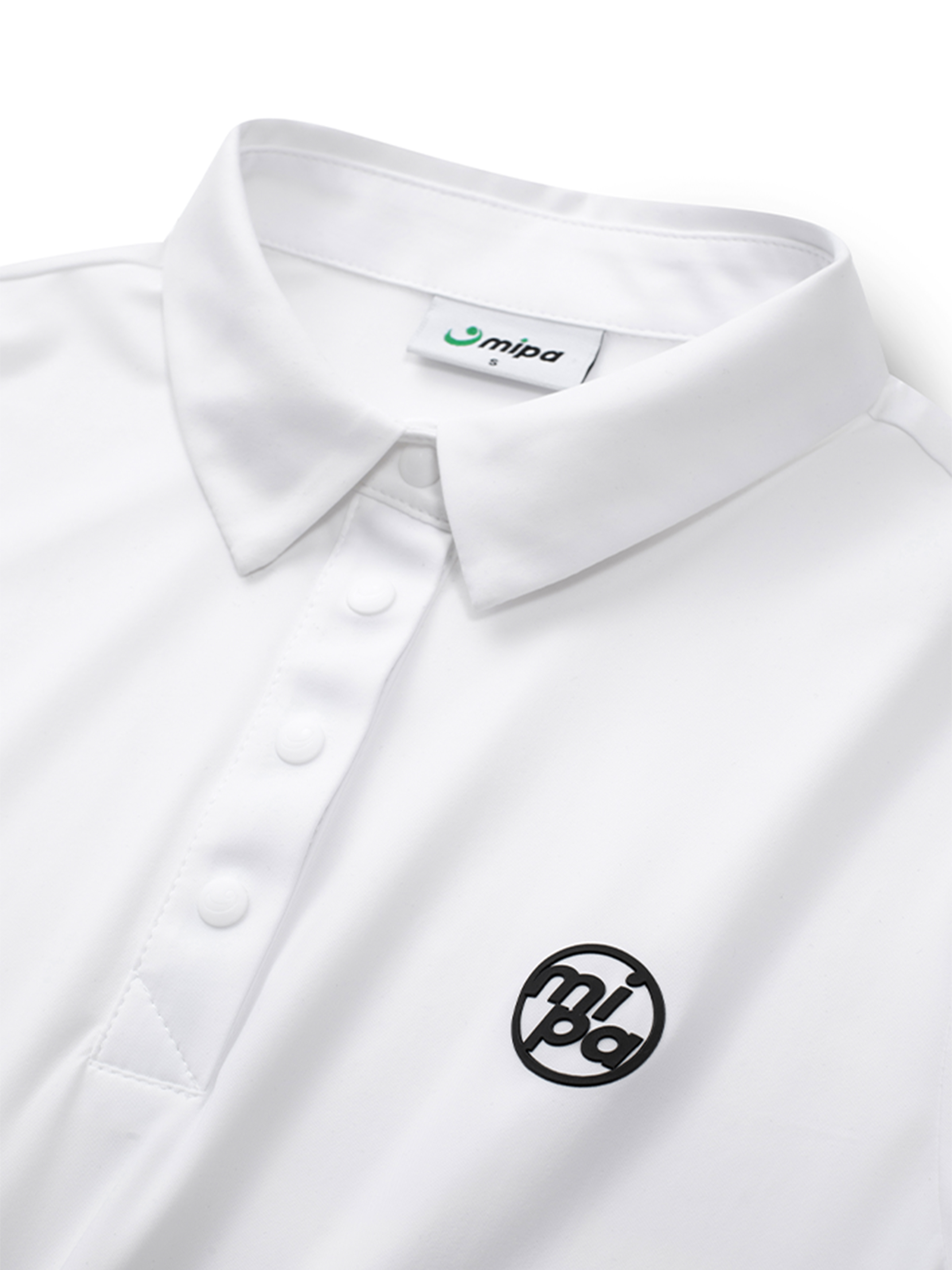 Adeline Top - Women's Golf Polo Shirt (White)