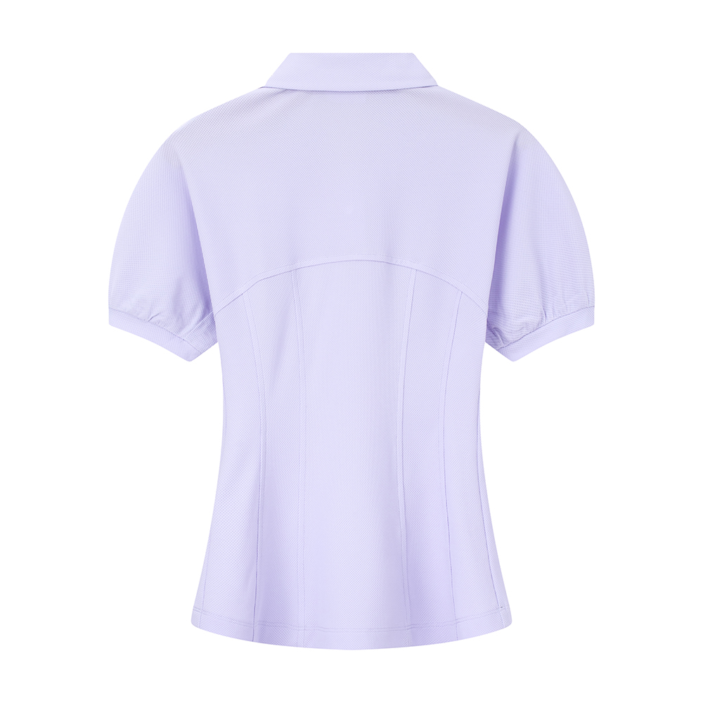 Lucy Top - Women's Golf Polo Shirt (Purple)
