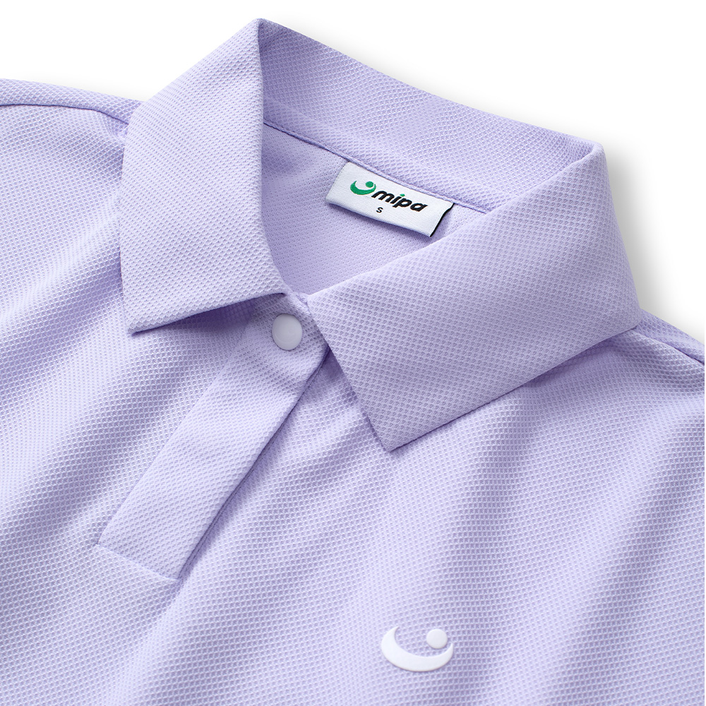 Lucy Top - Women's Golf Polo Shirt (Purple)