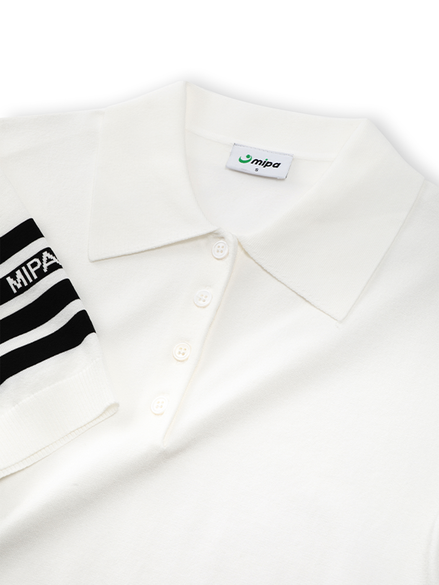 Demi Top - Women's Golf Polo Shirt (White)