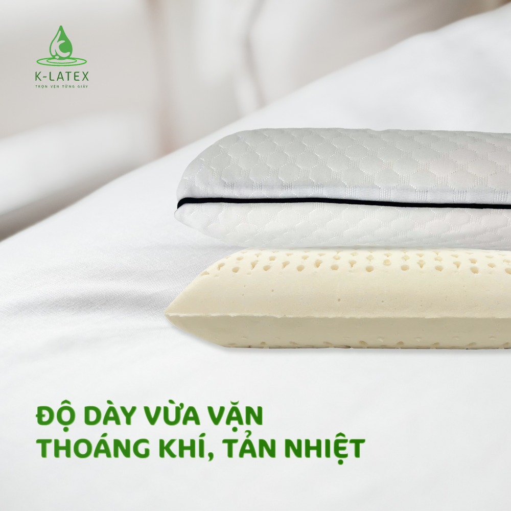 Ruột gối cao su tự nhiên Massage (lượn sóng)