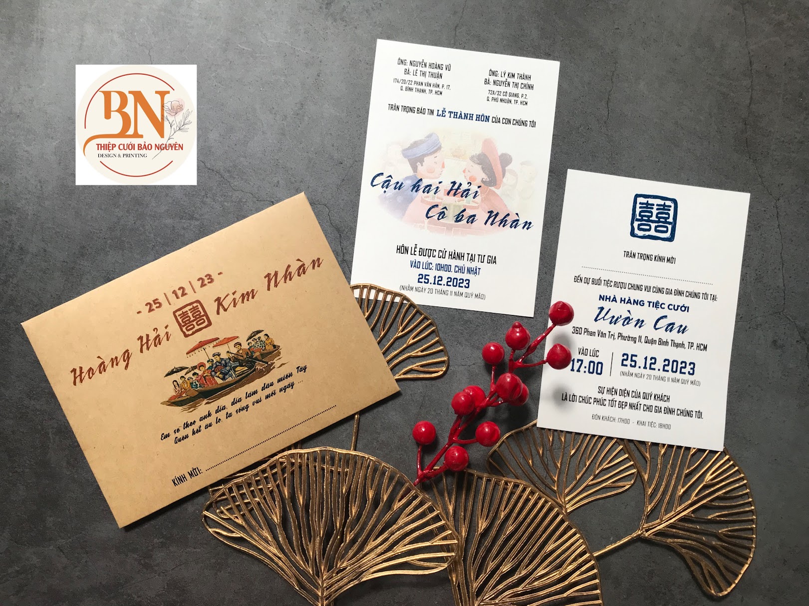 Hướng dẫn lựa chọn thiệp cưới hoàn hảo - Tạo nét riêng cho ngày trọng đại của bạn