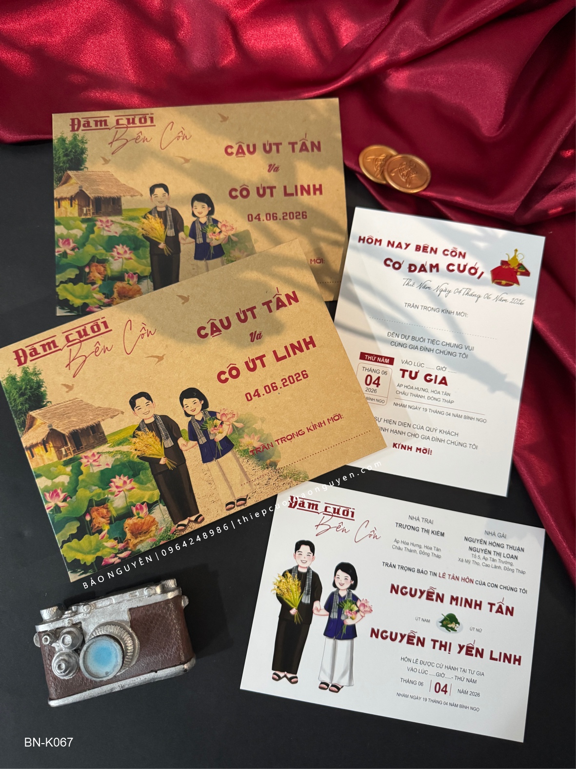 Khi Thiệp Cưới Mang Hương Đồng Gió Nội