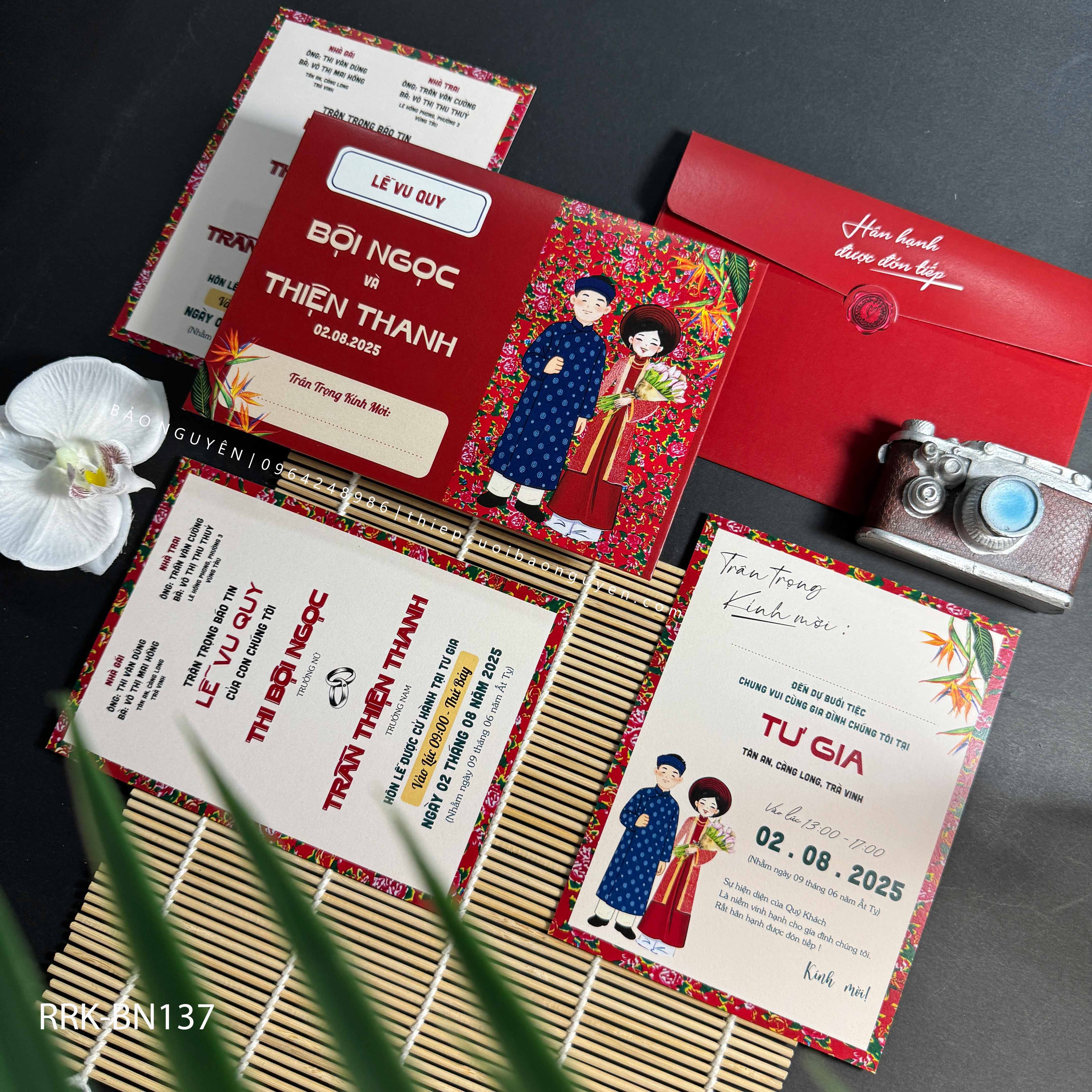 Thiệp Cưới Chibi