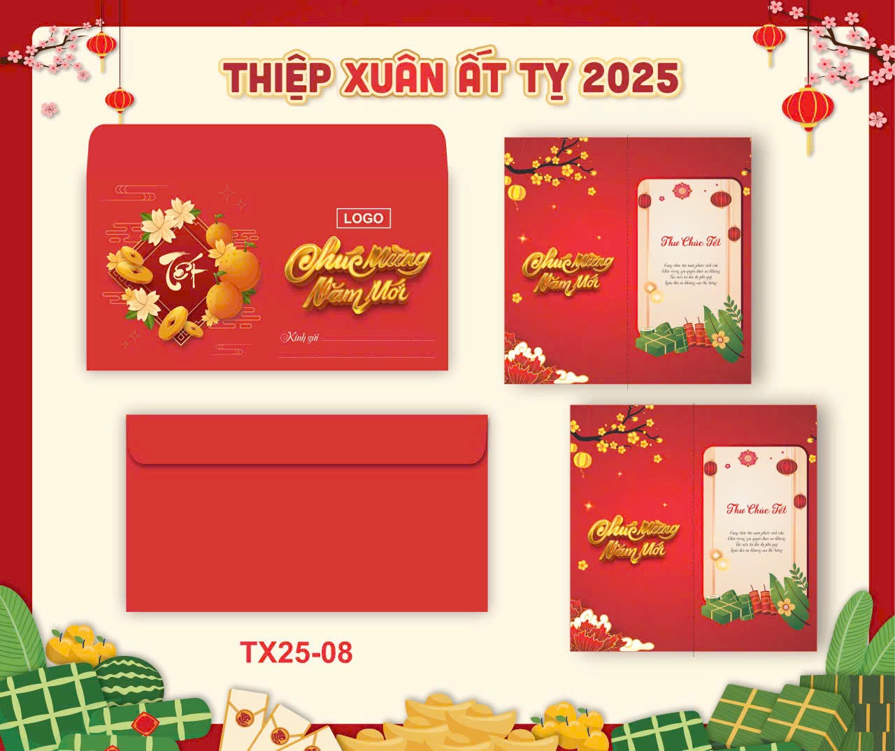 (TX-08) Thiệp chúc tết, thiệp tất niên 2026