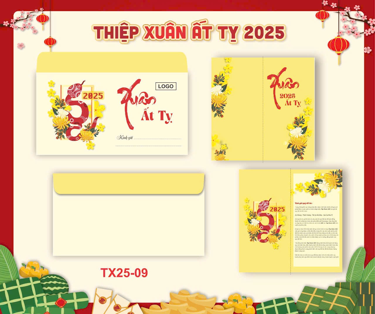 (TX-09) Thiệp chúc tết, thiệp tất niên 2026