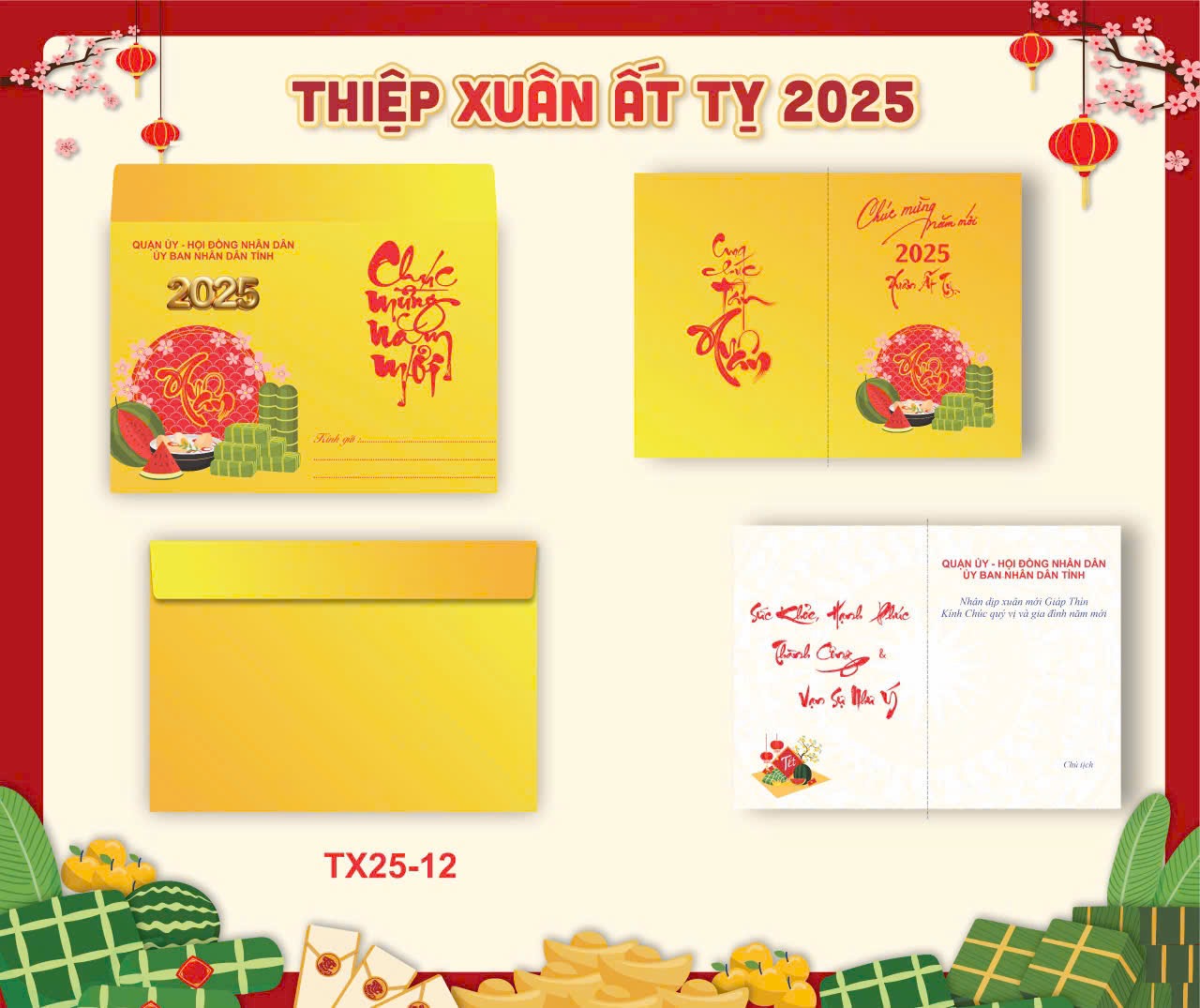 (TX-12) Thiệp chúc tết, thiệp tất niên 2026
