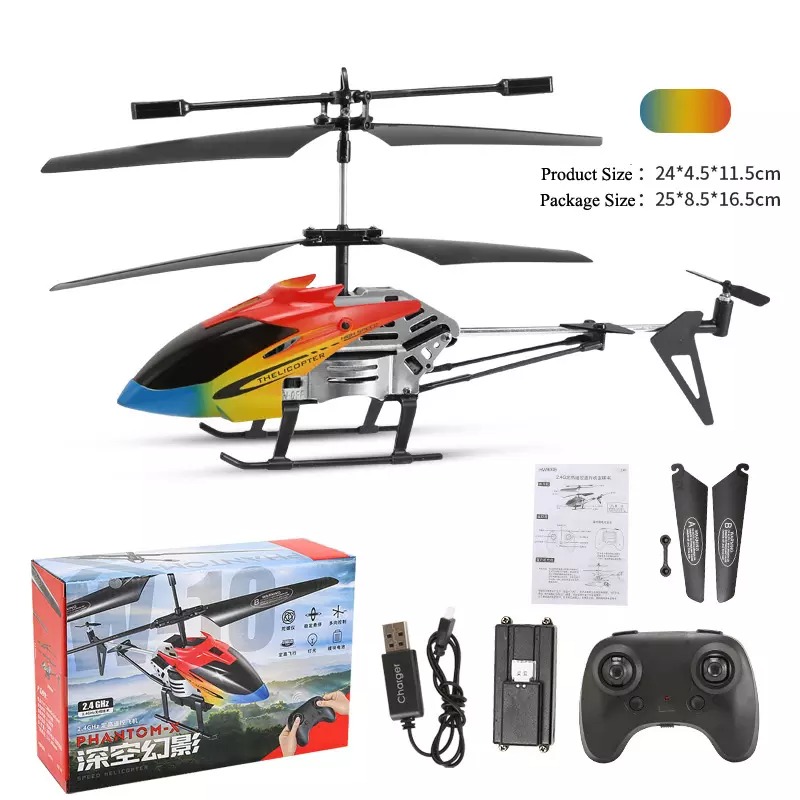 Máy bay trực thăng điều khiển từ xa cỡ lớn, dài 45cm - L602