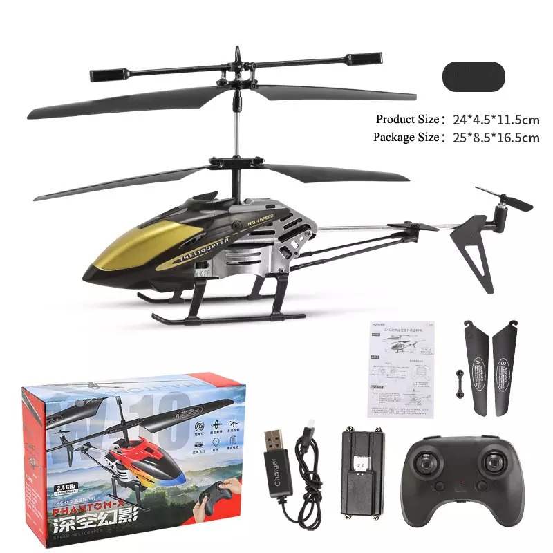 Máy bay trực thăng điều khiển từ xa cỡ lớn, dài 45cm - L602