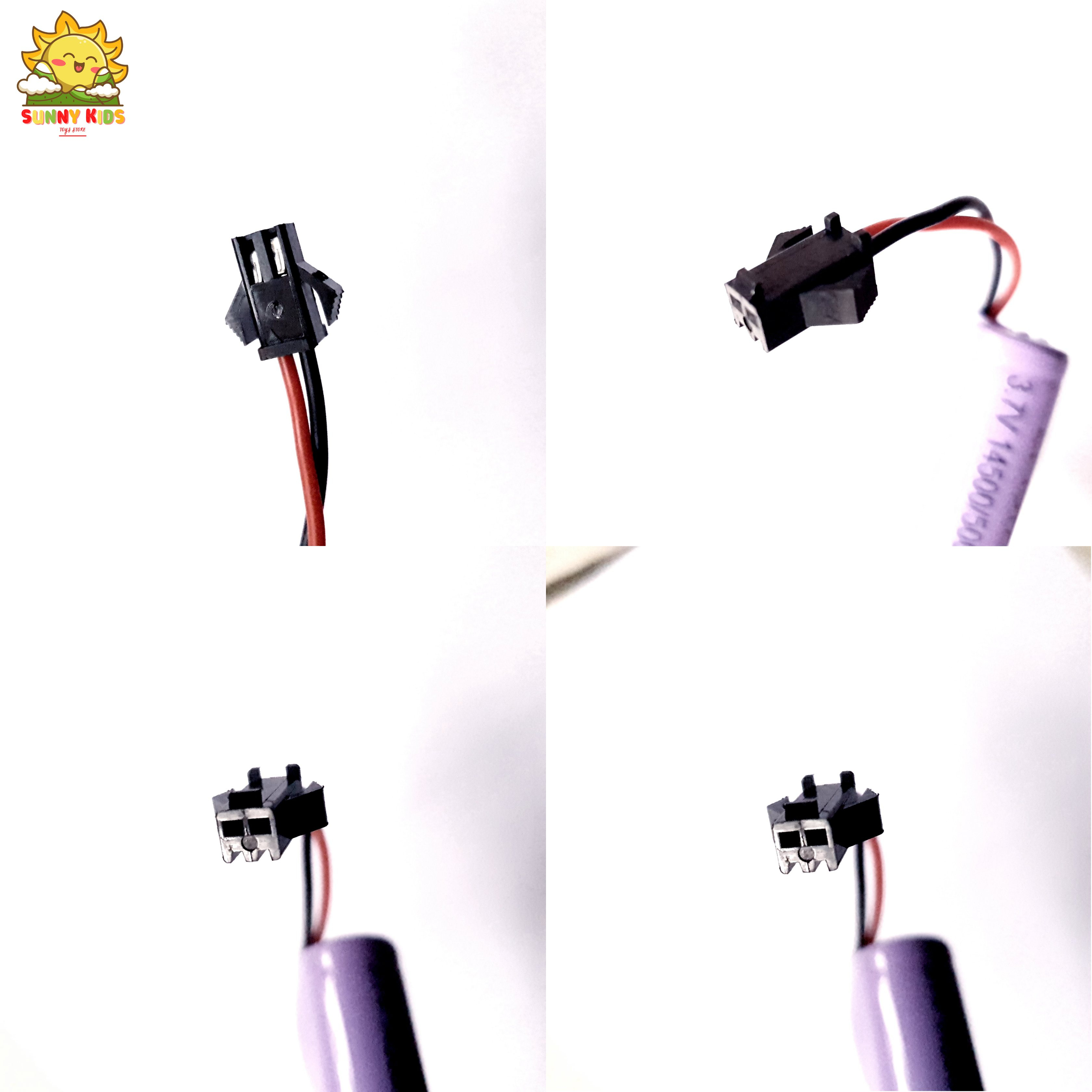 Pin sạc 14500 500mAh 650mAh, 18650 1200mAh, 3.7V cho Xe ô tô đồ chơi, Ca nô và Máy bay điều khiển từ xa - Sunny Kids