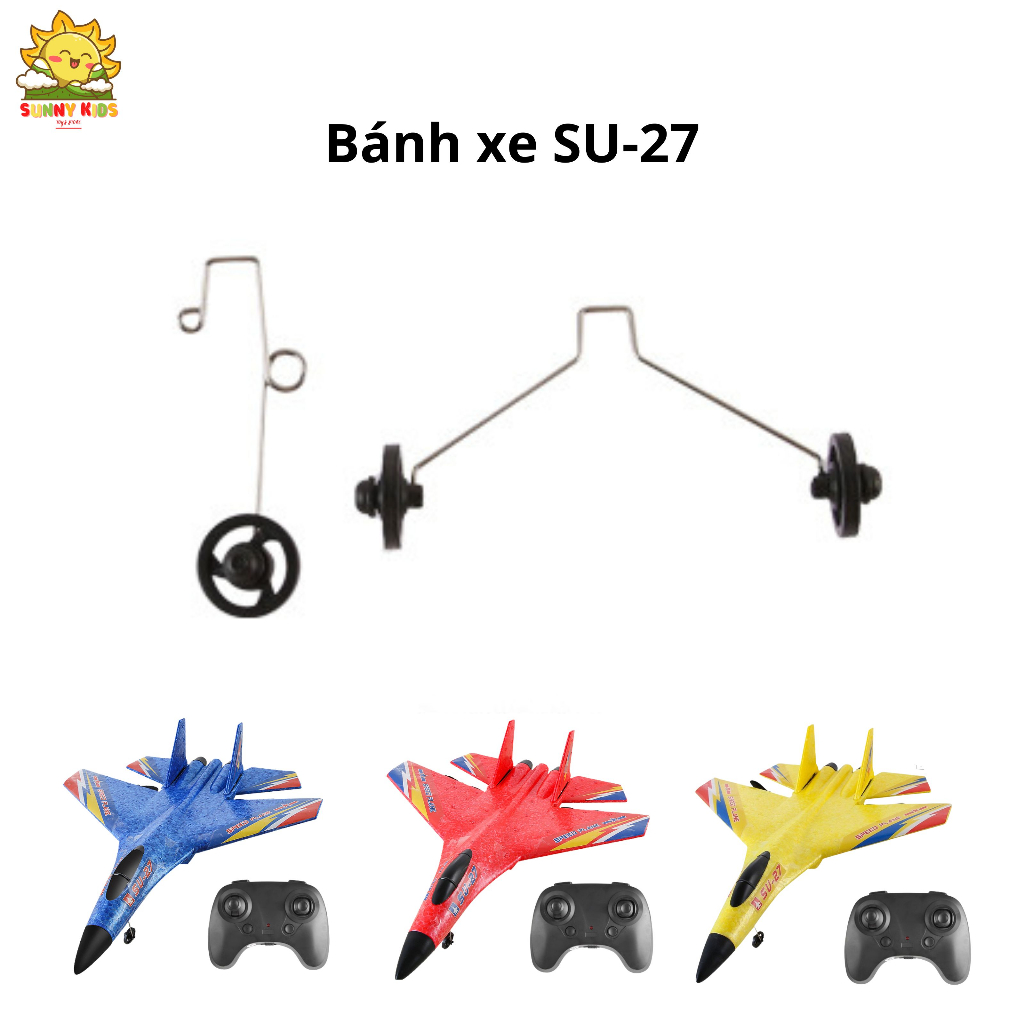 (LINH KIỆN) Bộ Cánh quạt, Bánh lăn cho Máy bay và Drone Điều khiển từ xa SU27 HW37 F35 W10 L602 H107 H118 - Sunny Kids