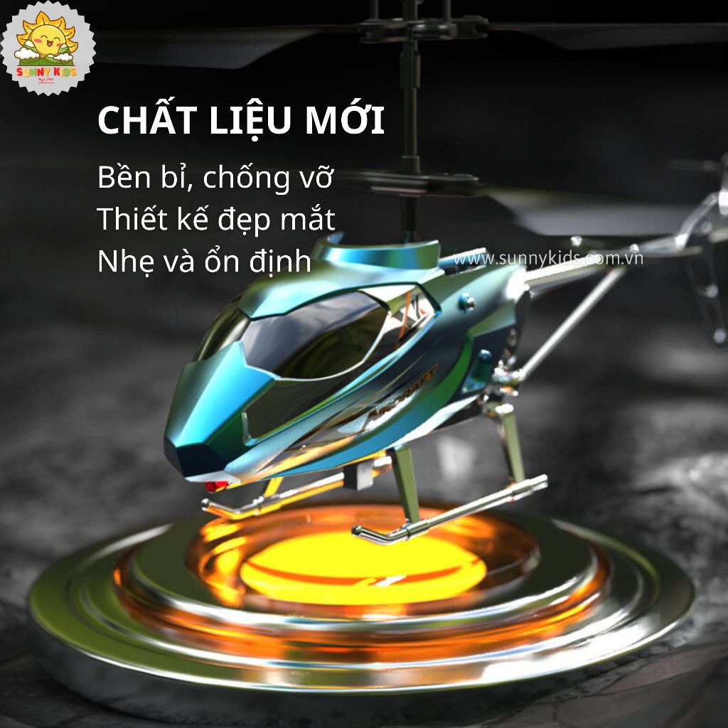 Máy bay Trực thăng Điều khiển từ xa XK913-X | Bản cao cấp nhất, 3.5 Kênh | Cánh siêu bền
