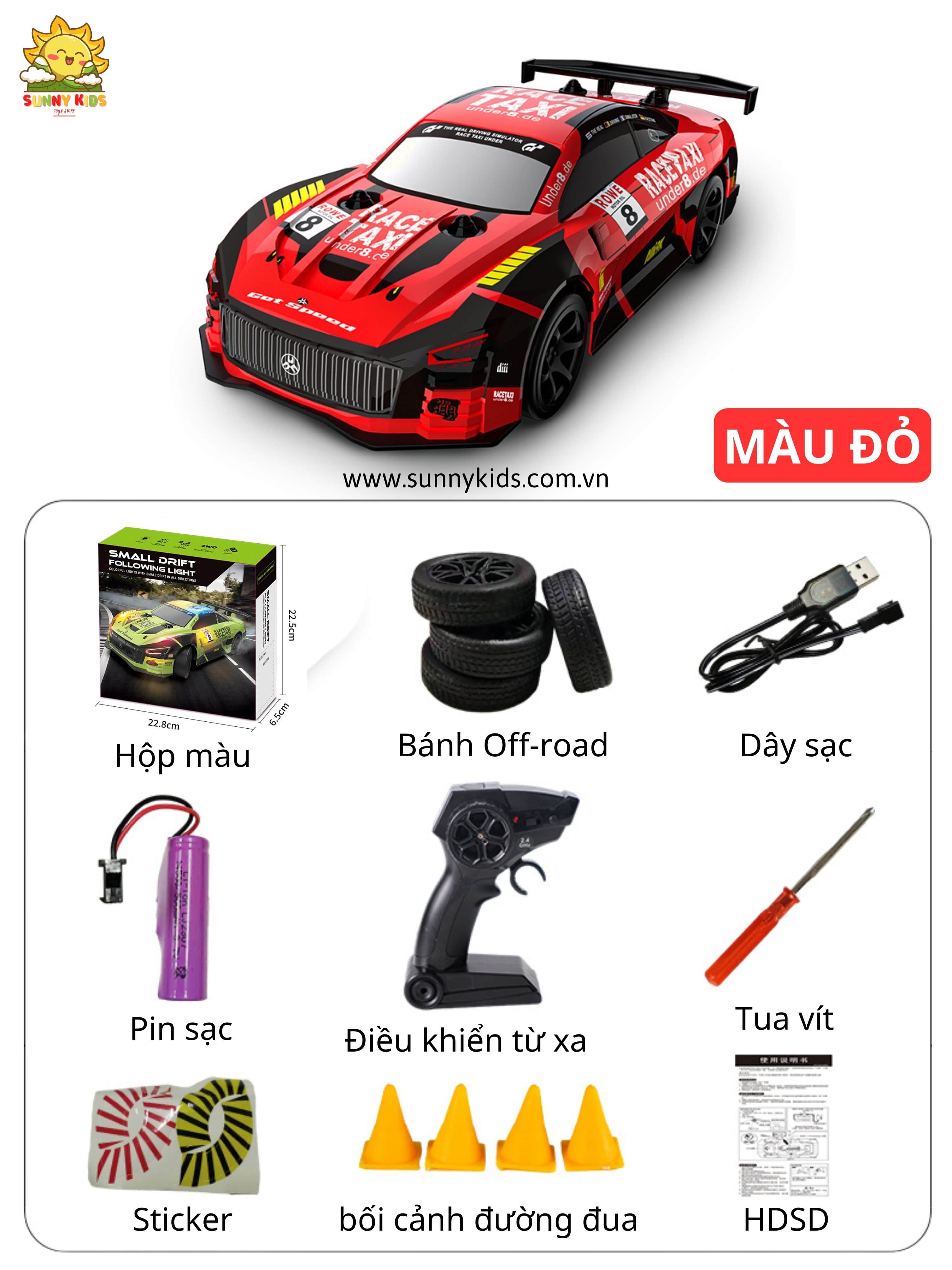Xe Đua Điều Khiển Từ Xa JJRC Q165 Tốc Độ Cao