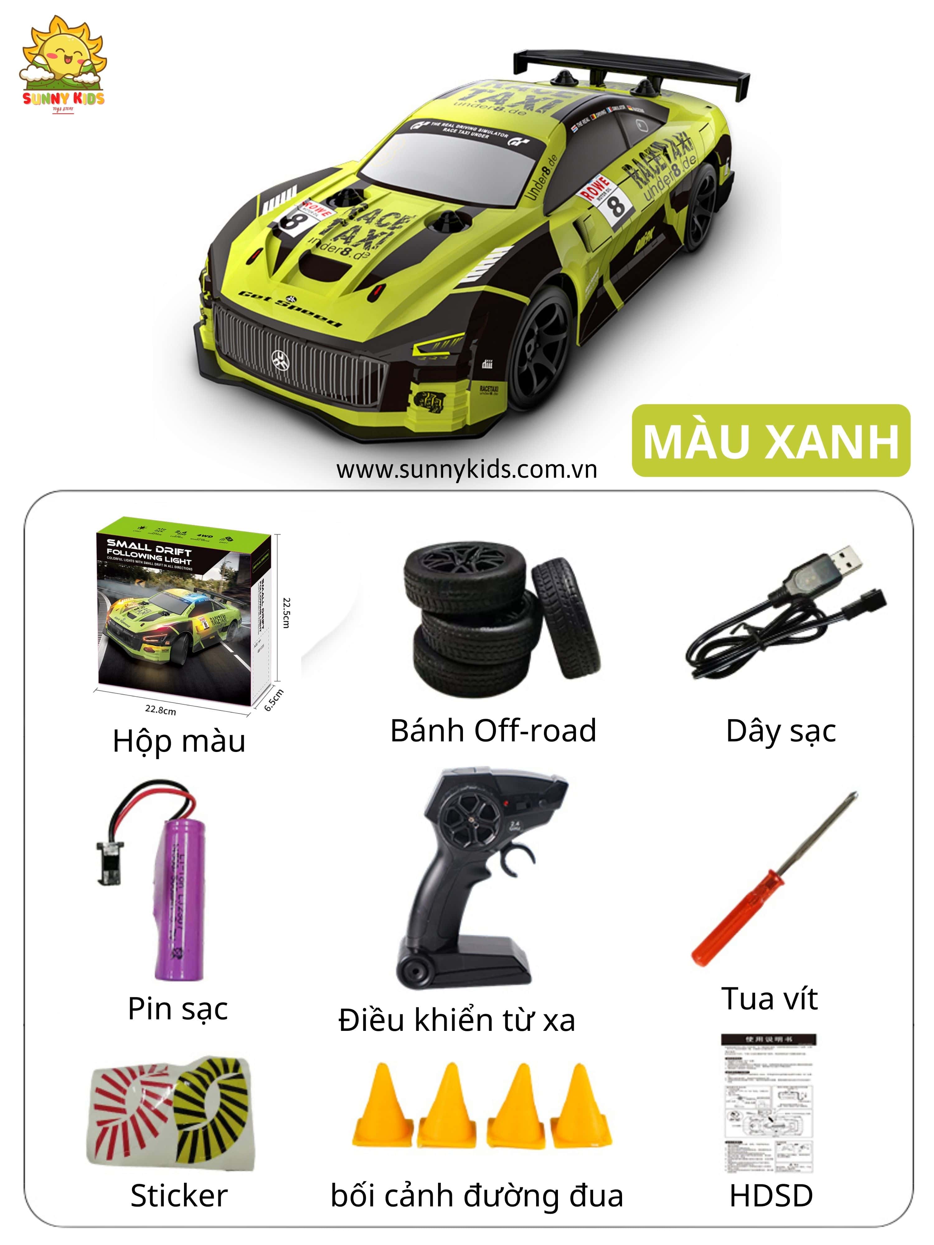Xe Đua Điều Khiển Từ Xa JJRC Q165 Tốc Độ Cao