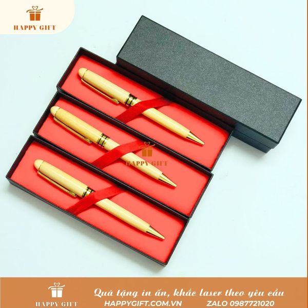 Bút viết tre, bút tre, bút bi tre khắc theo yêu cầu [ quà tặng hot ]- HappyGift