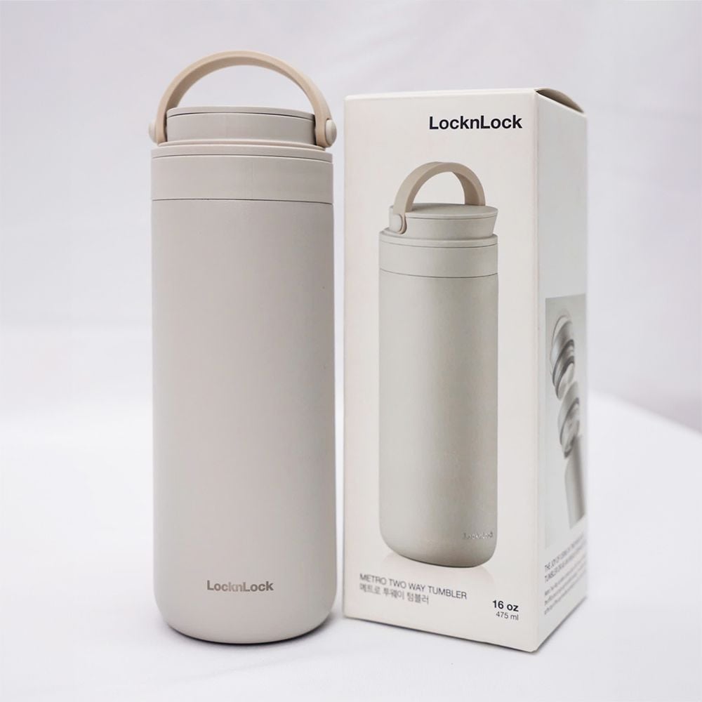 BÌNH GIỮ NHIỆT LOCKNLOCK ENERGETIC ONE-TOUCH TUMBLER (550ML) – PHONG CÁCH TỐI GIẢN, TIỆN LỢI TỐI ĐA