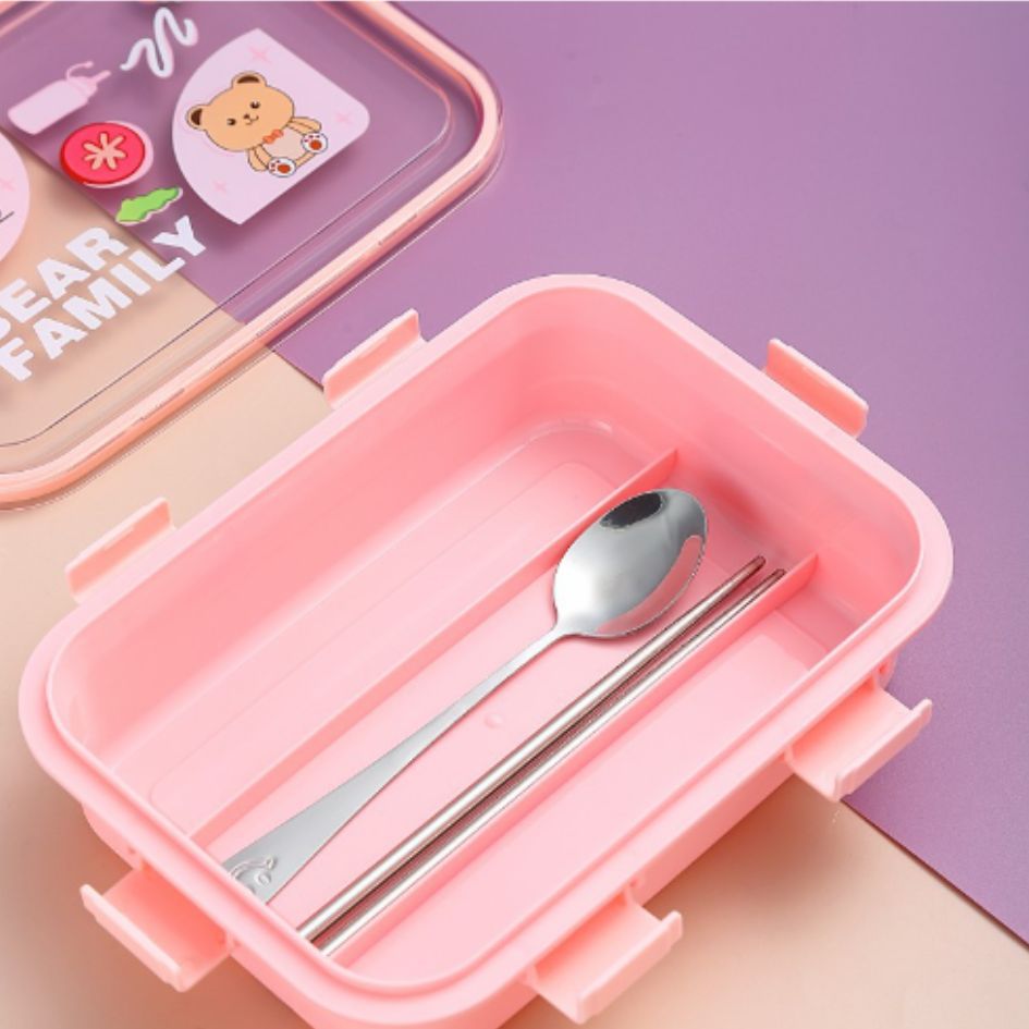 Hộp cơm cách nhiệt Bear family HC.40.G24.8