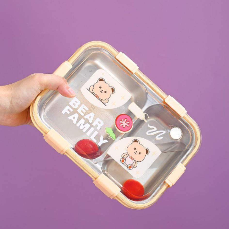 Hộp cơm cách nhiệt Bear family HC.40.G24.8