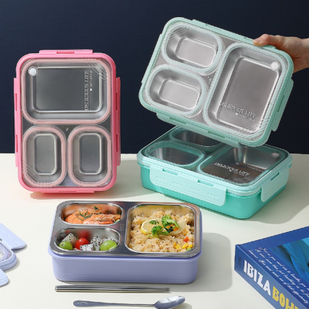 Quà tặng hộp cơm 3 ngăn 7098