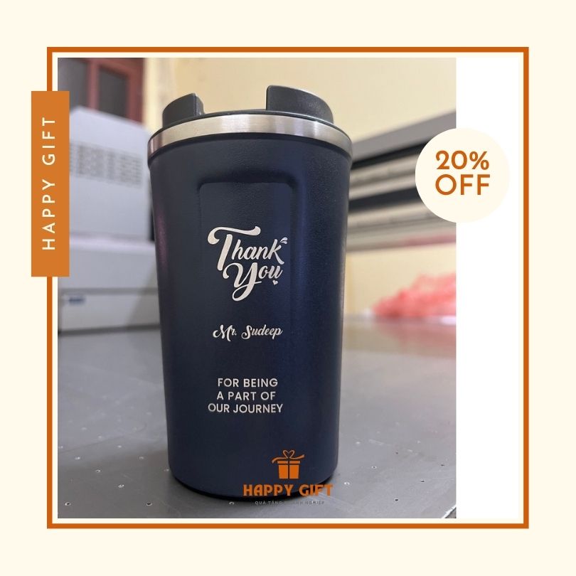 Cốc giữ nhiệt 510ml miễn phí khắc tên