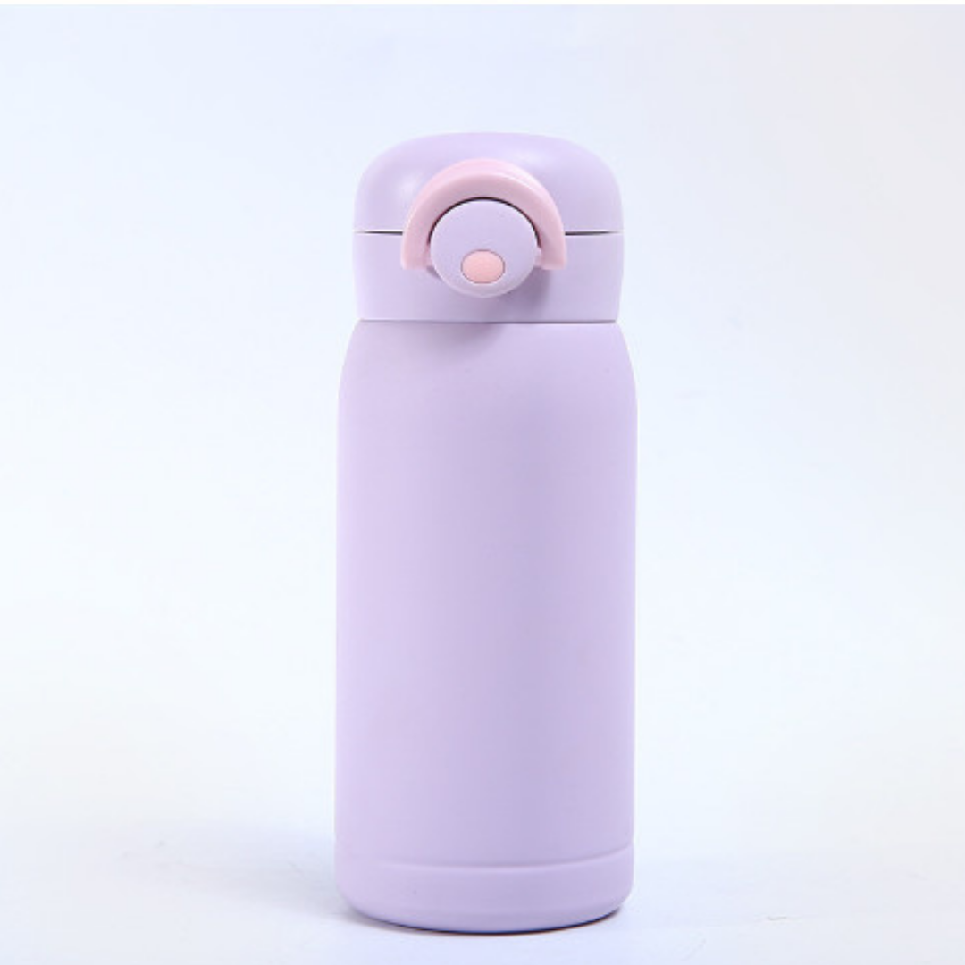Bình giữ nhiệt màu pastel 200ml, Bình giữ nhiệt in khắc tên logo thương hiệu
