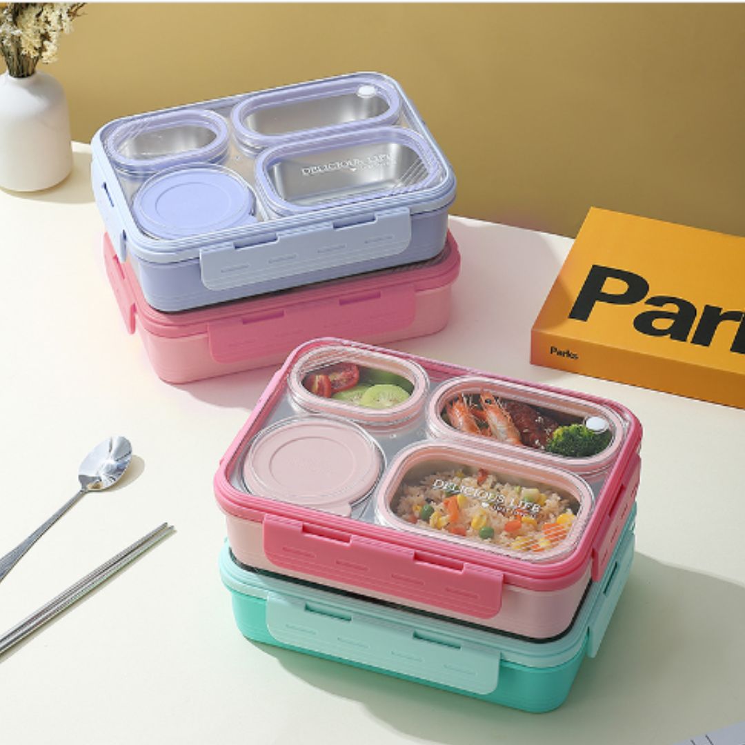 Quà tặng hộp cơm 3 ngăn 7098