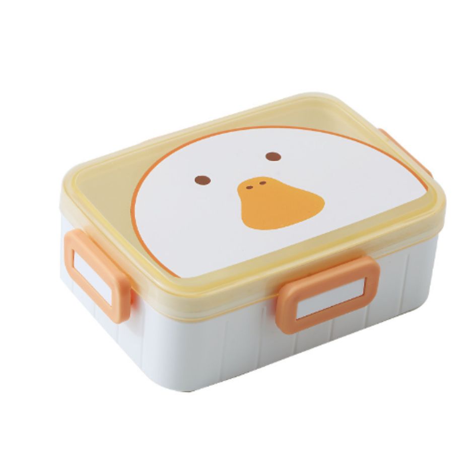 Hộp cơm nhựa in hình động vật, Hộp cơm trưa, hộp cơm văn phòng